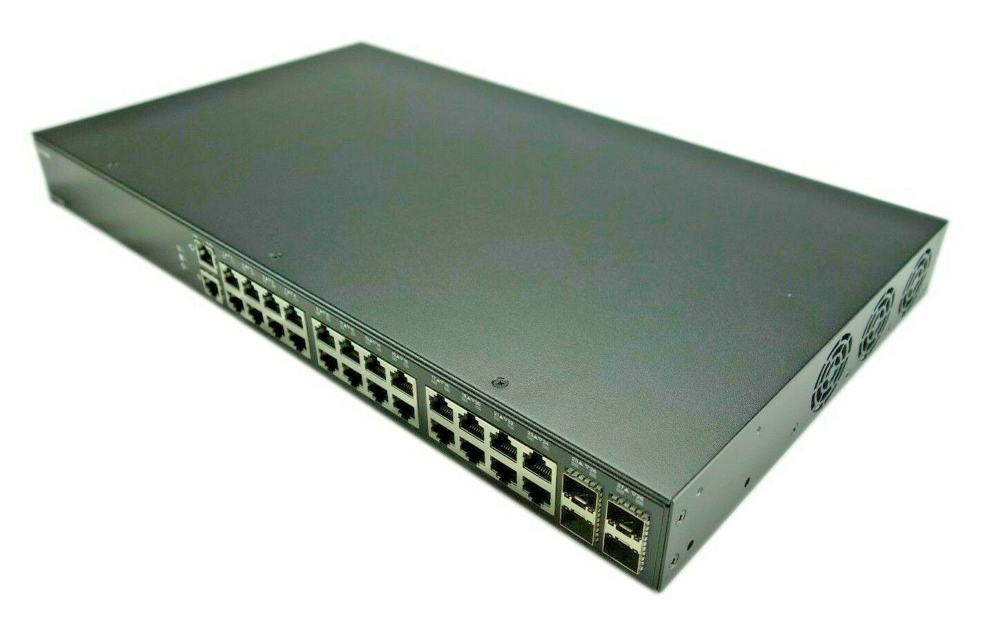 Lenovo CE0128PB 24-Port 1GbE RJ45 PoE Switch + 4-Port SFP+ 10GbE 7Z340012WW