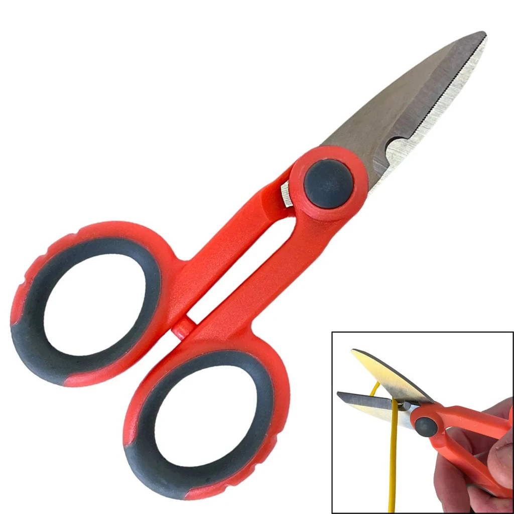 FiberShack Fiber Optic Scissors – Precision Cable Jacket Shears