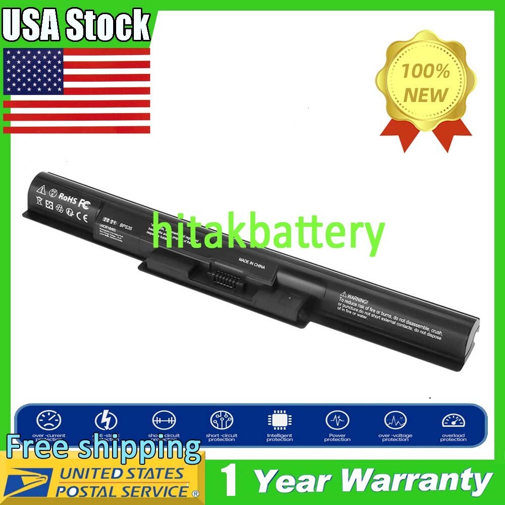 New VGP-BPS35A Laptop Battery for Sony Vaio 14E 15E Series SVF1531GSF SVF1421V1E