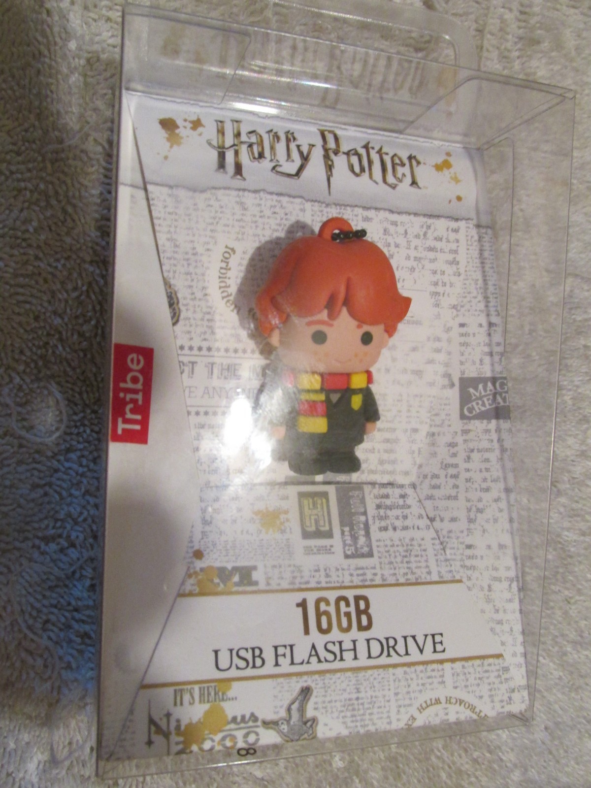 Harry Potter USB MEMORY STICK FLASH DRIVE SEALED RON WEASLEY by Tribe BNIB NEW