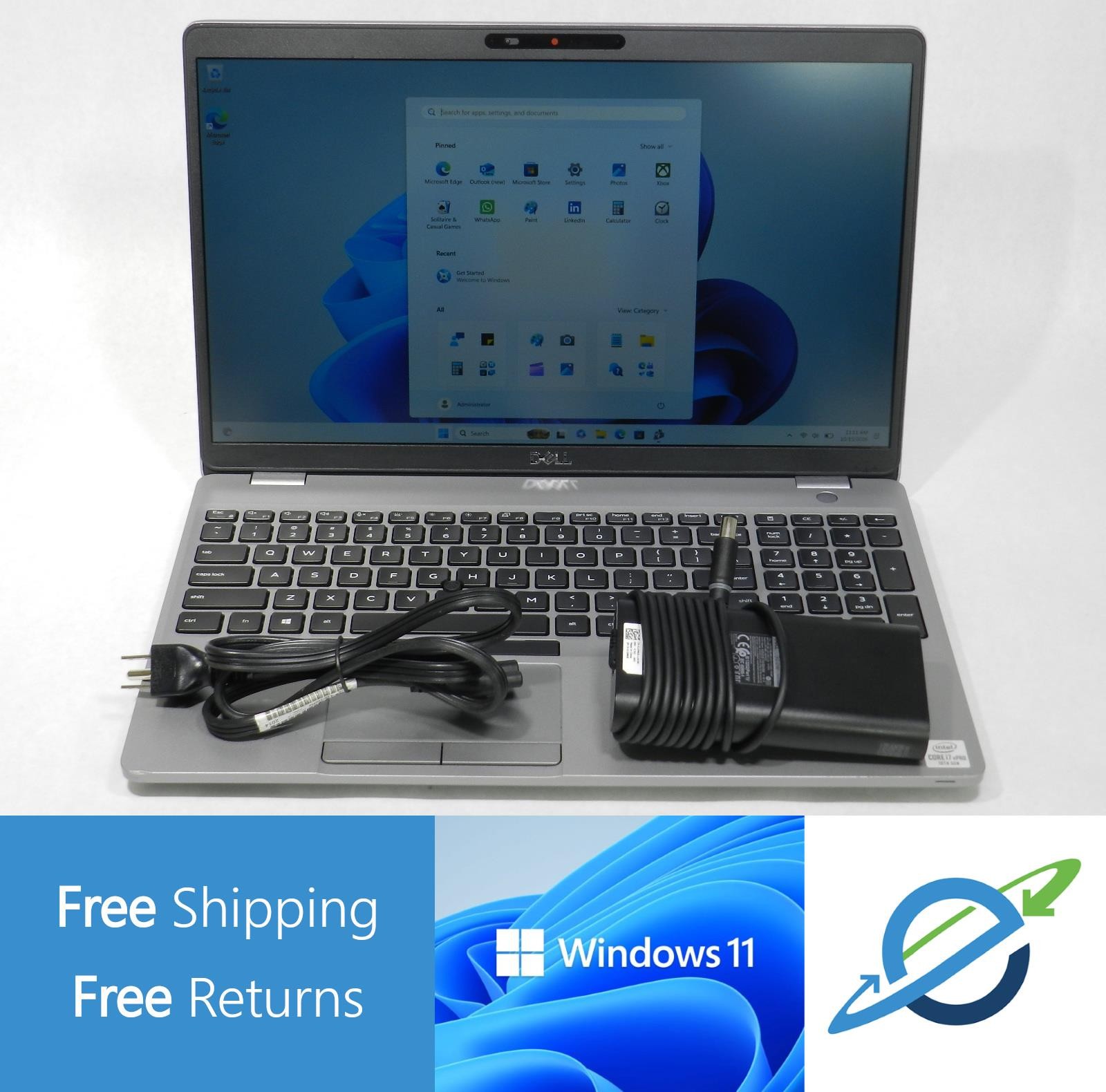 DELL PRECISION 3551 | Intel Core i7-10850H | 512GB SSD | 24GB | WINDOWS 11 PRO