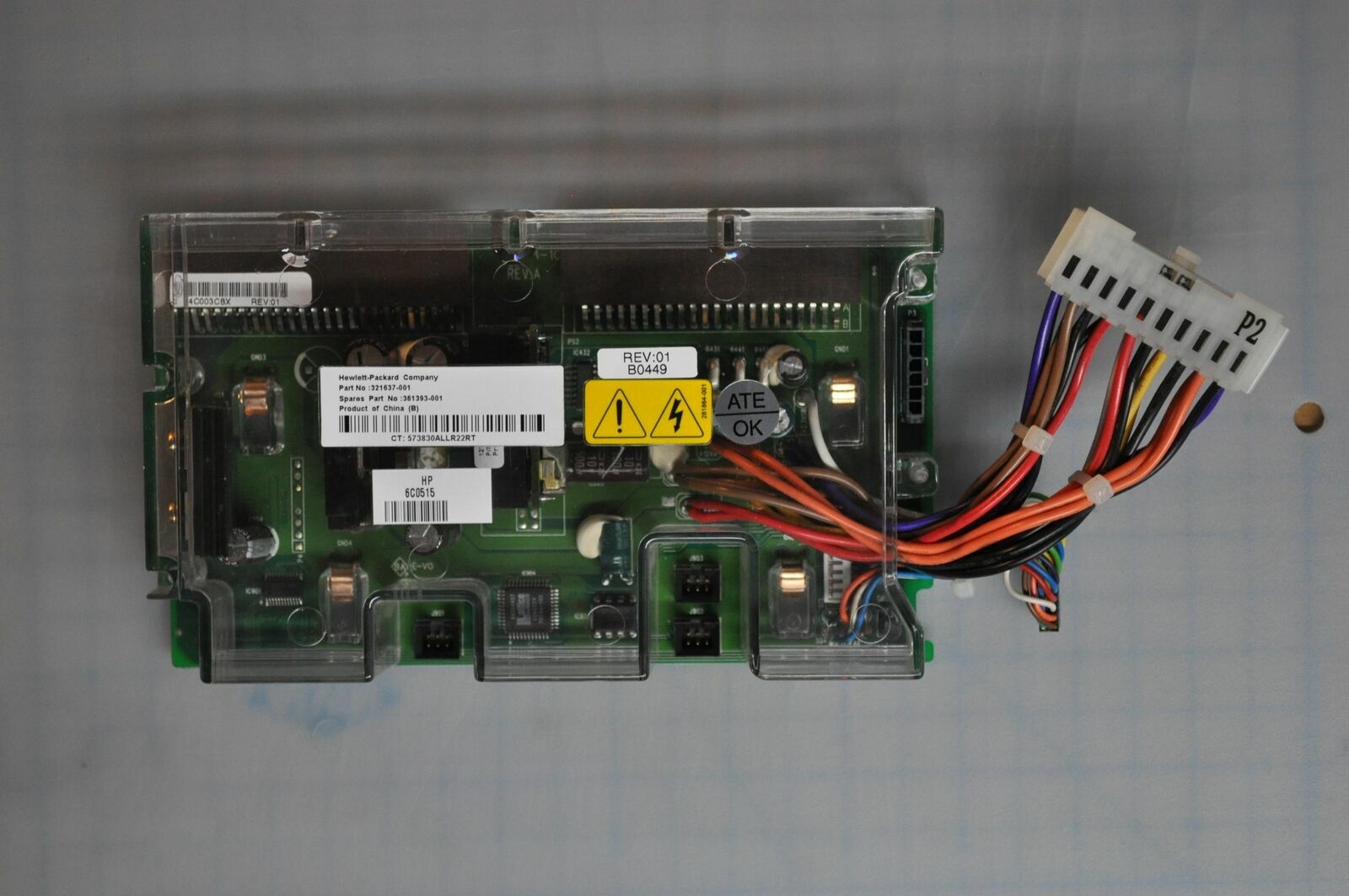 HP PROLIANT DL360 Power Converter Module 321637-001