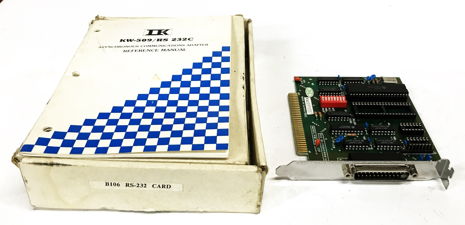 Kouwell KW-509 Plug-in Serial Computer I/O Card KW685007 NOS