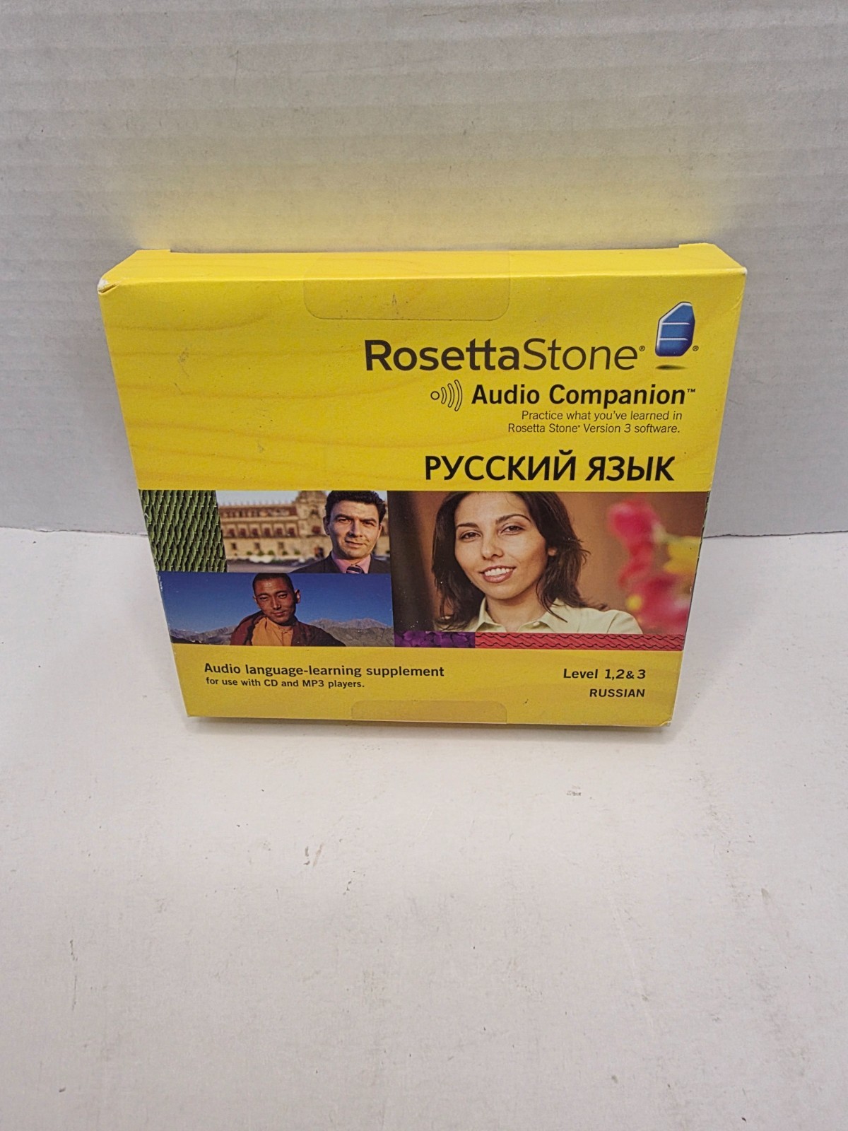 Rosetta Stone Audio Companion Russian Level 1,2 & 3 (NEW) CD & MP3