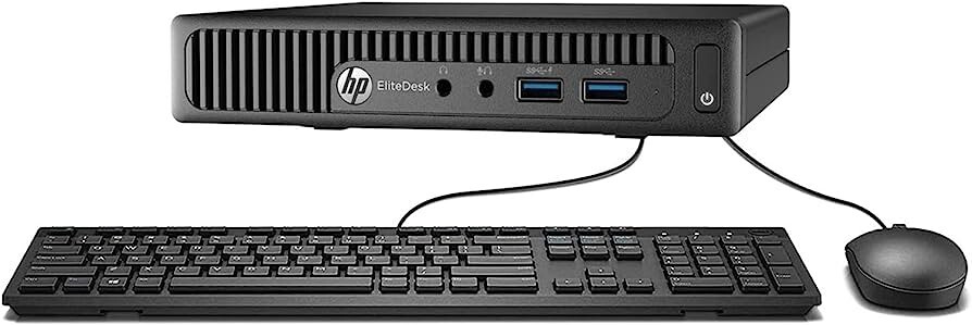 HP 800G1 Micro Desktop PC Computer Intel i5 16GB RAM 1TB HDD Wi-Fi Win 10 Pro