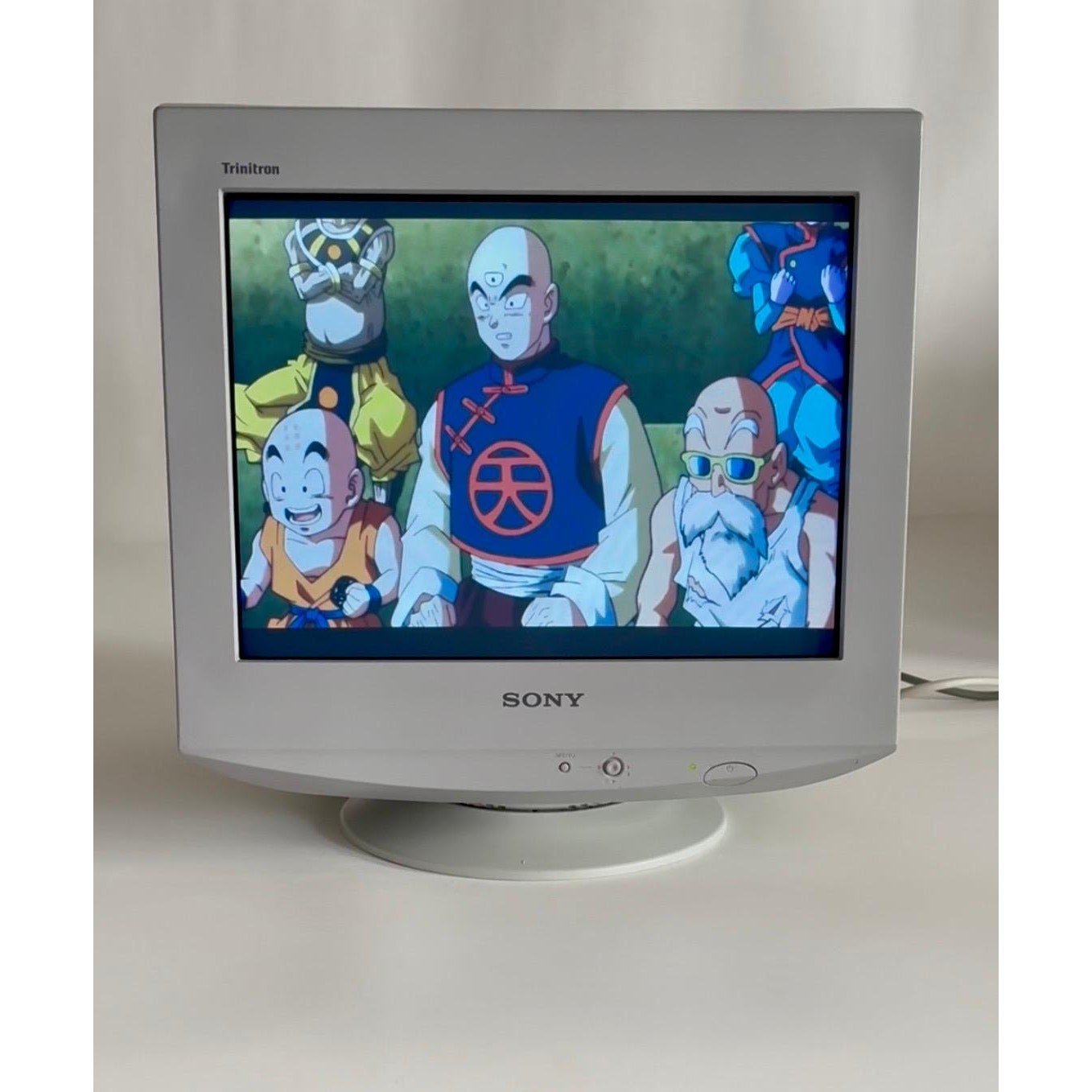 Vtg 2001 Sony Trinitron CRT Computer Monitor CPD-G220R 16" Retro Gaming Tested
