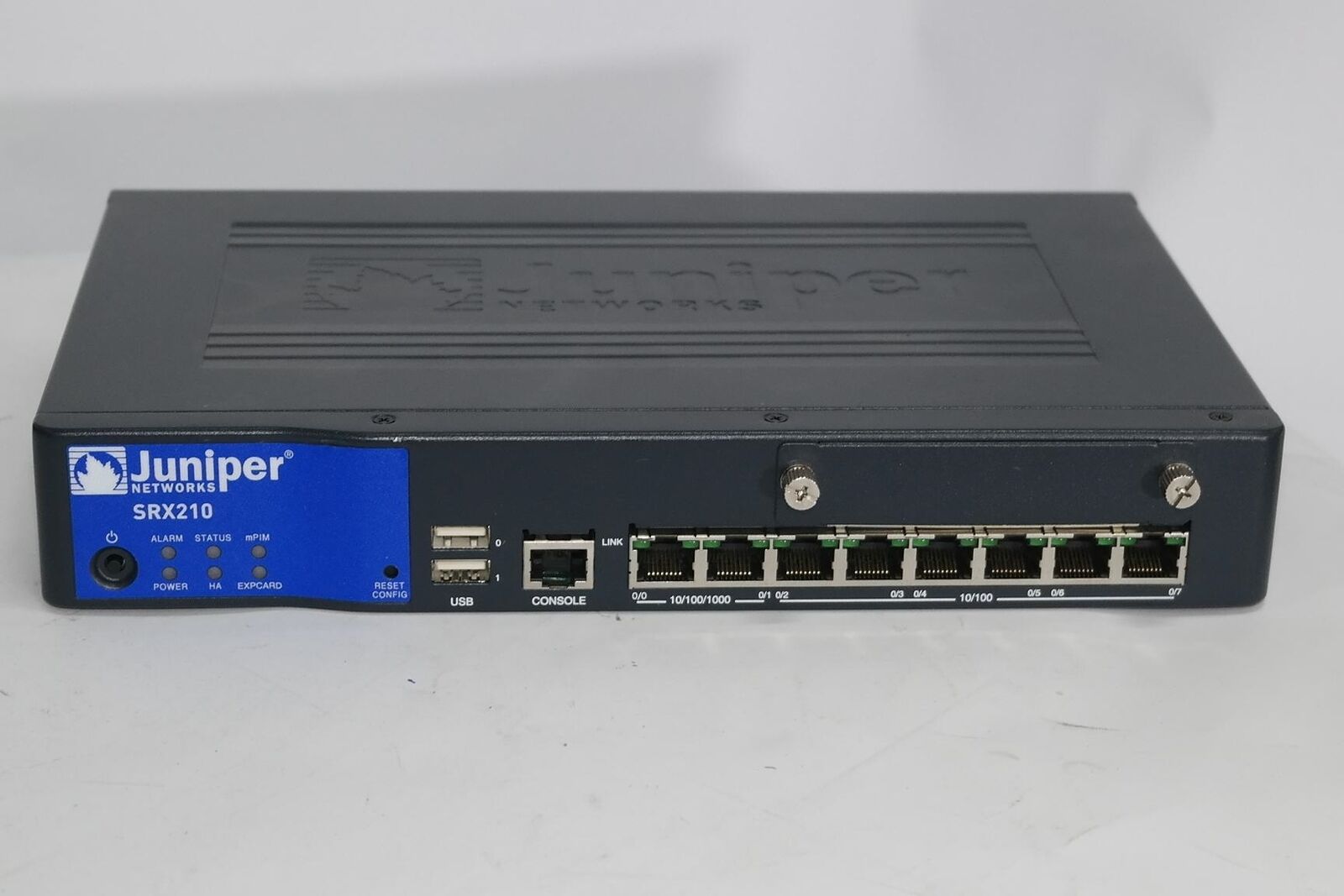 JUNIPER NETWORKS SRX-210 GIGABIT SECURE SERVICES GATEWAY VPN FIREWALL SRX210