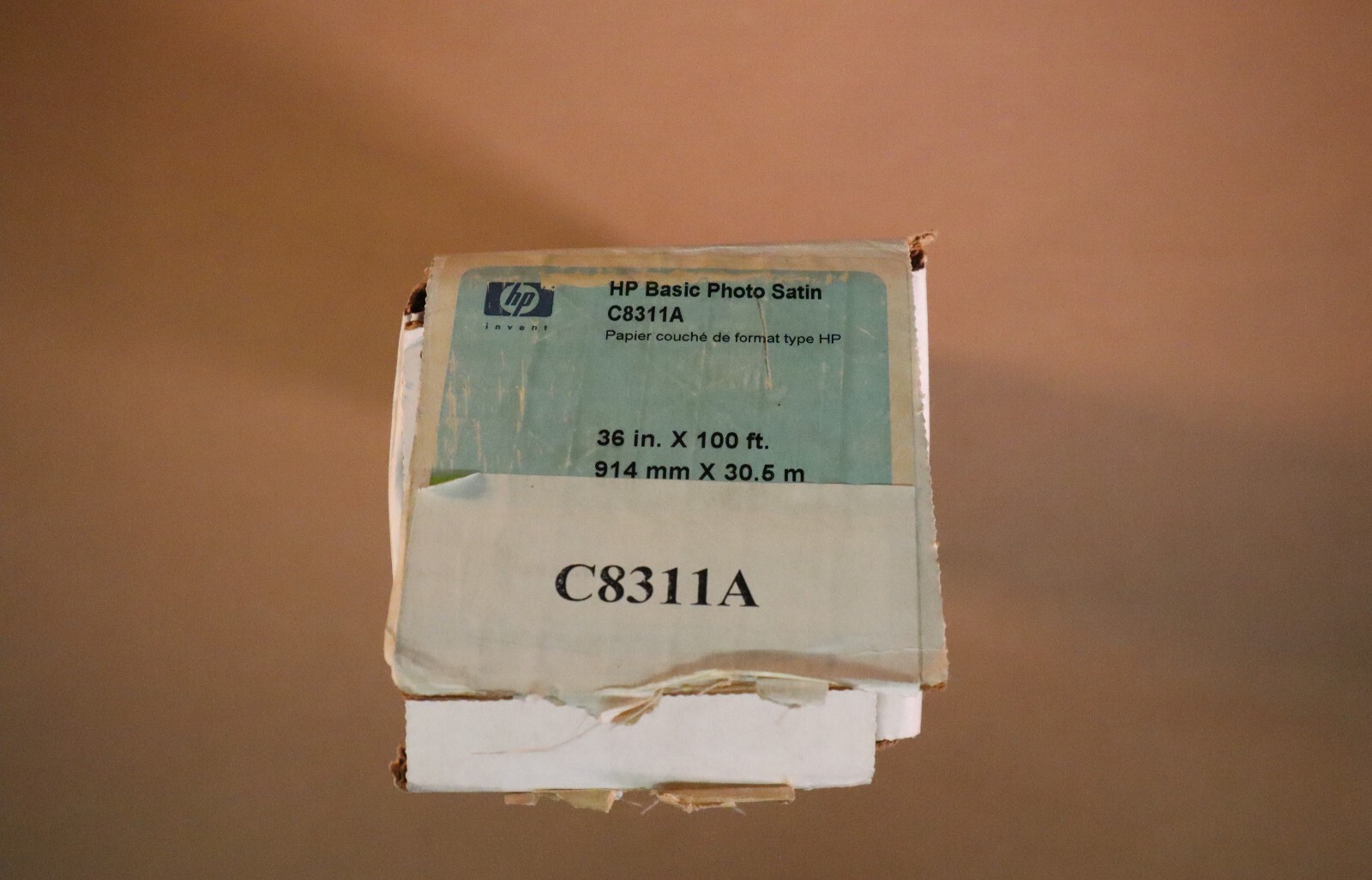 HP Basic Photo Satin Paper 36in X 100ft C8311A -Satin Finish Highest Quality