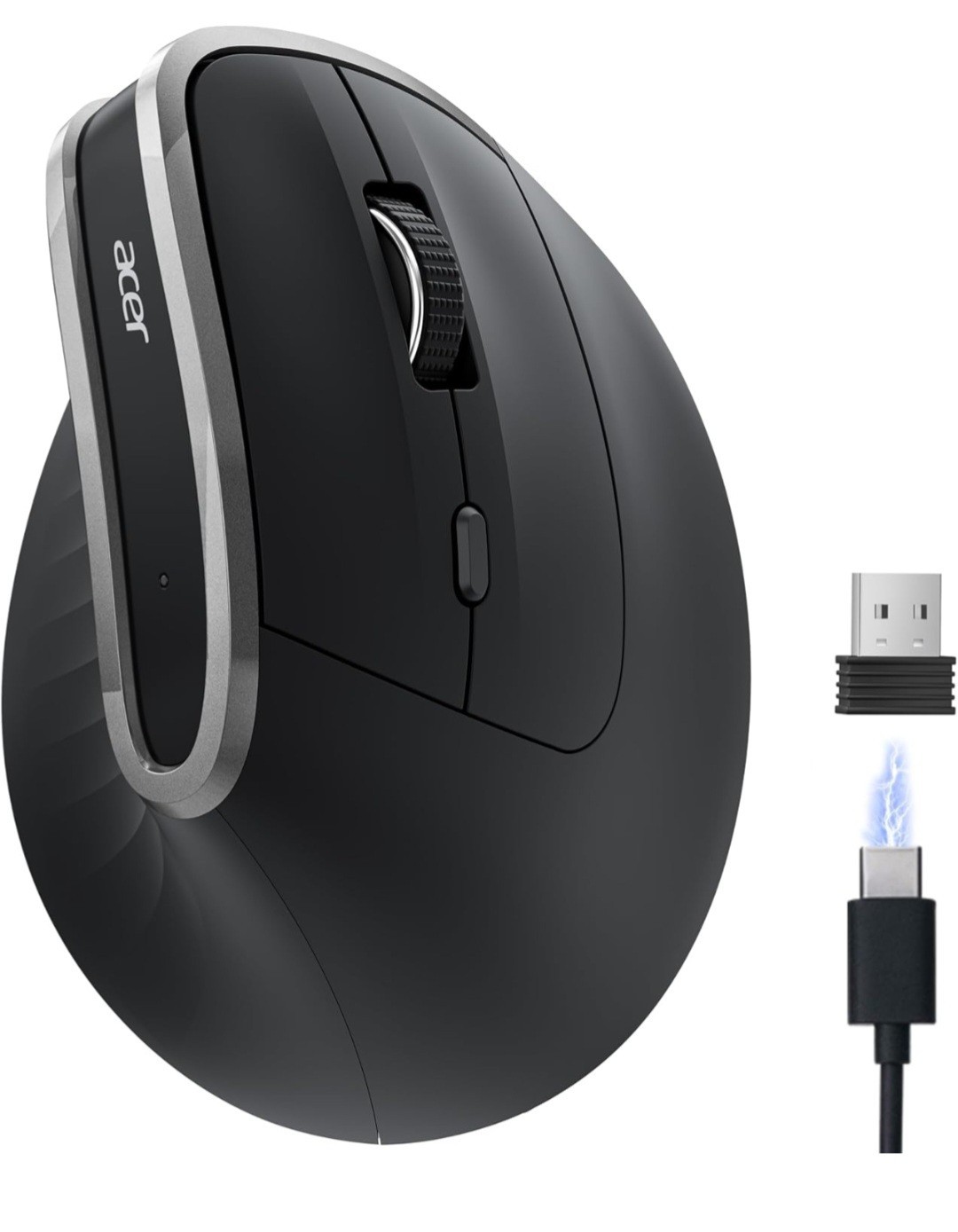Acer Ergonomic Mouse Wireless, Vertical Computer Mouse for Office, Ergo Mice...