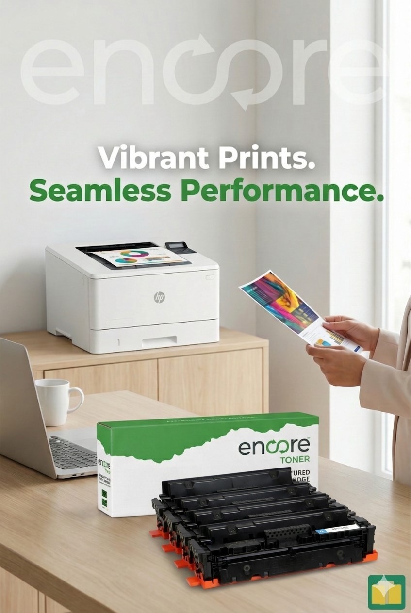 Encore toner for HP 414X  W2020X W2021X W2022X W2023X to M455dw M478 with chips