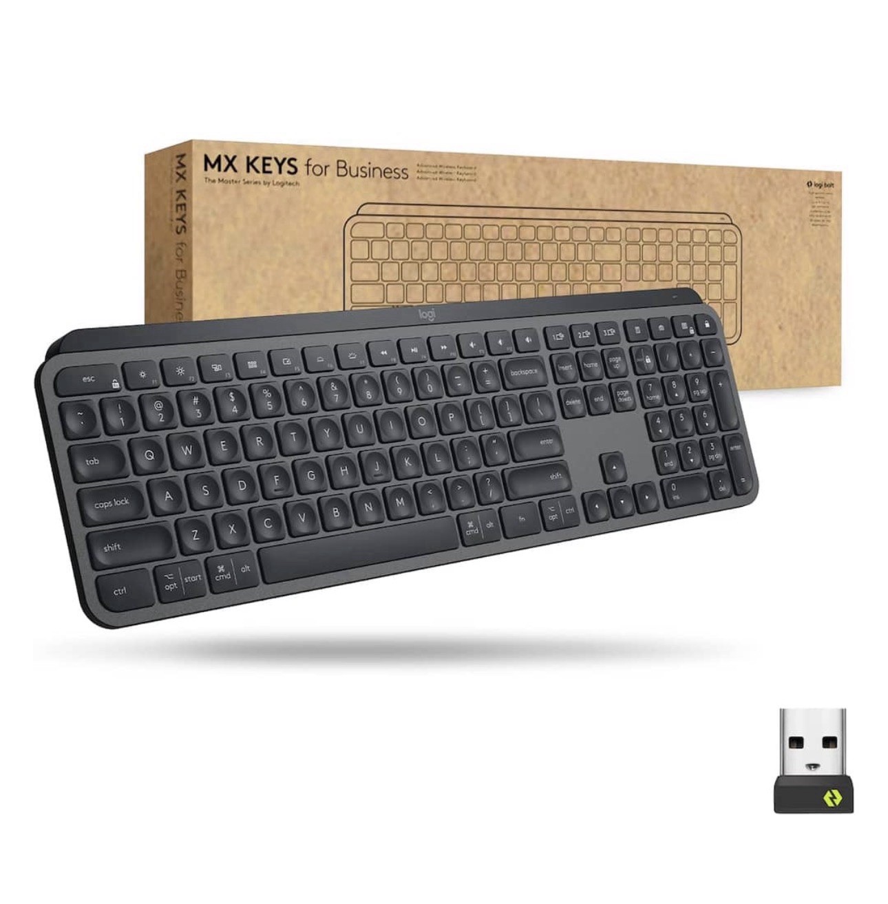 Logitech MX Keys For Business Wireless Keyboard MX KEYS FOR BUSINESS 920-010116