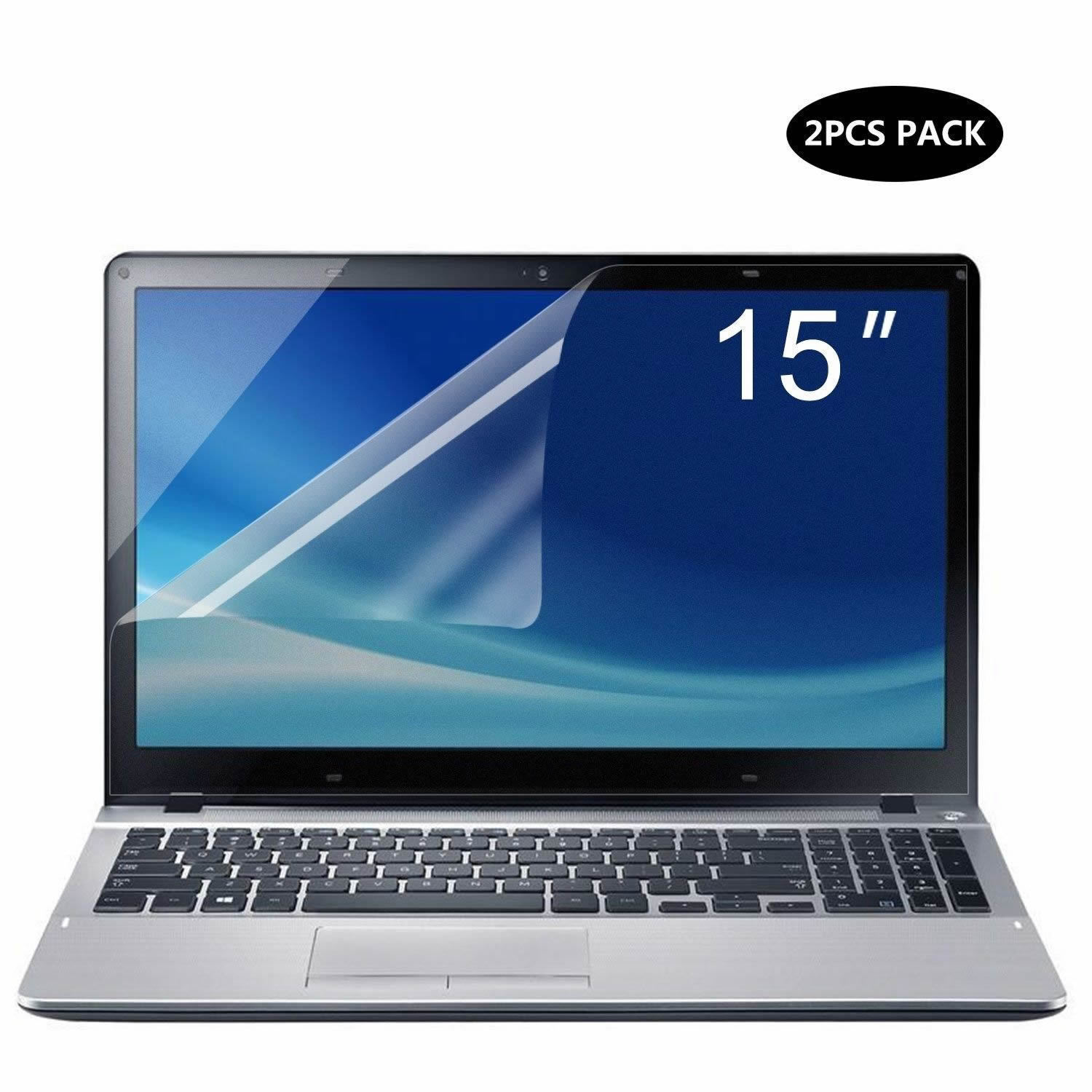 2X Clarity Anti Glare/Blue-Ray Screen Protector For Dell XPS 9550 15.6" Touch