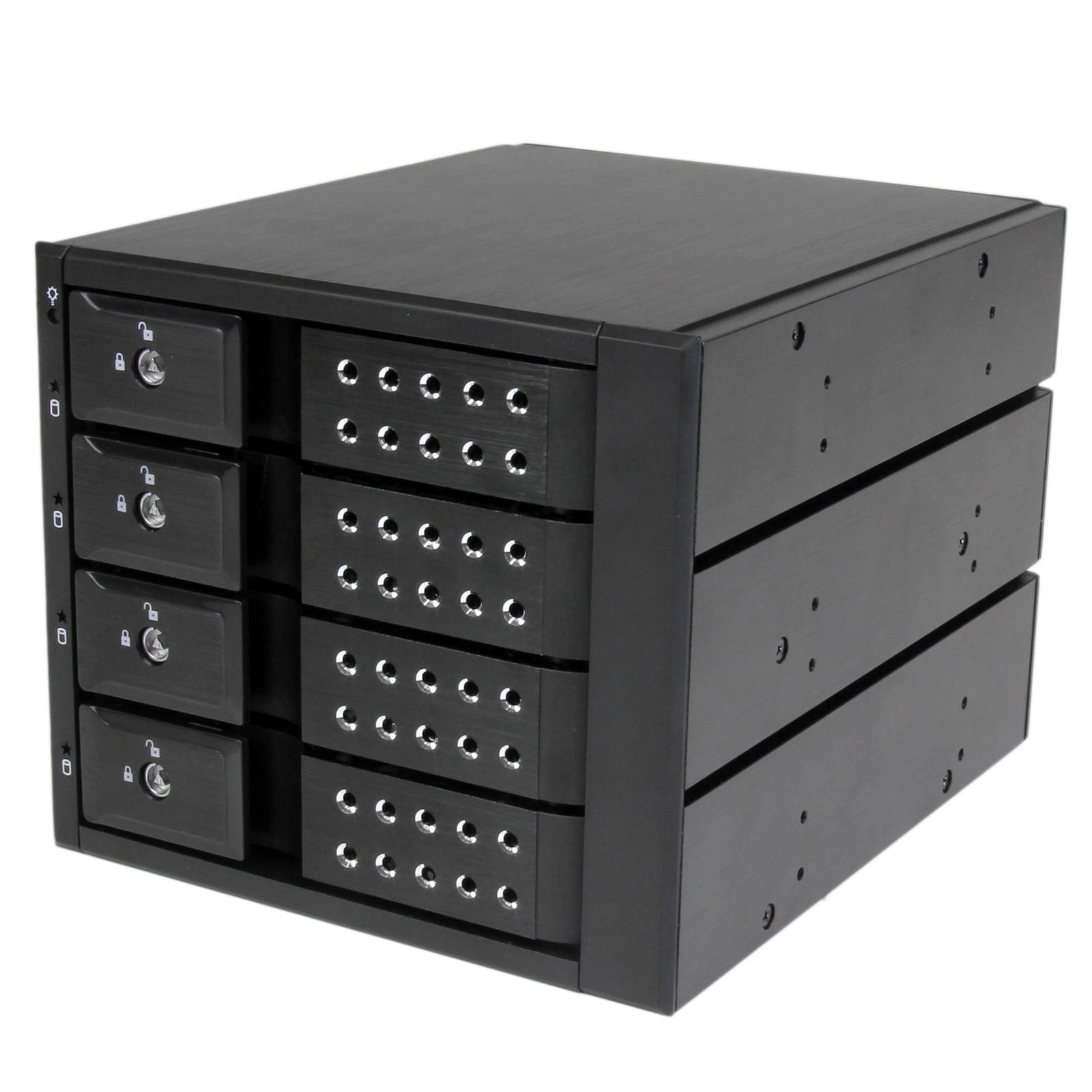 StarTech.com 4-Bay Mobile Rack Backplane - Trayless Hot Swap Mobile Rack Back...