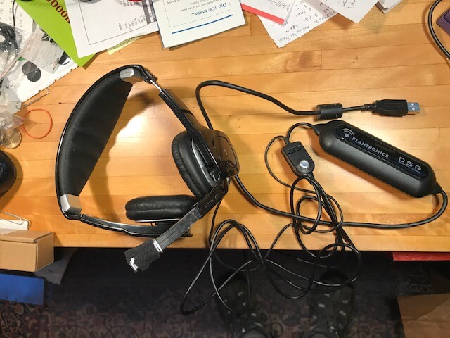 Plantronics .Audio 995 Black Headband Headsets