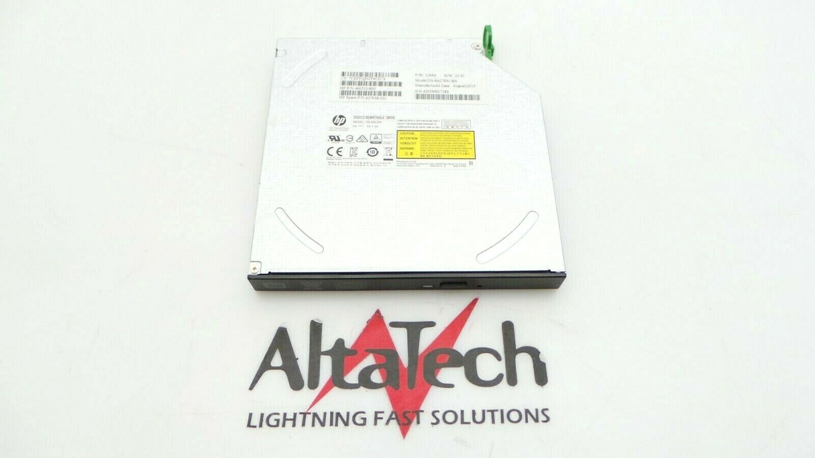HP 657958-001 DVD-R/CD-RW Optical Drive SLIM 12.7MM SMD ODD