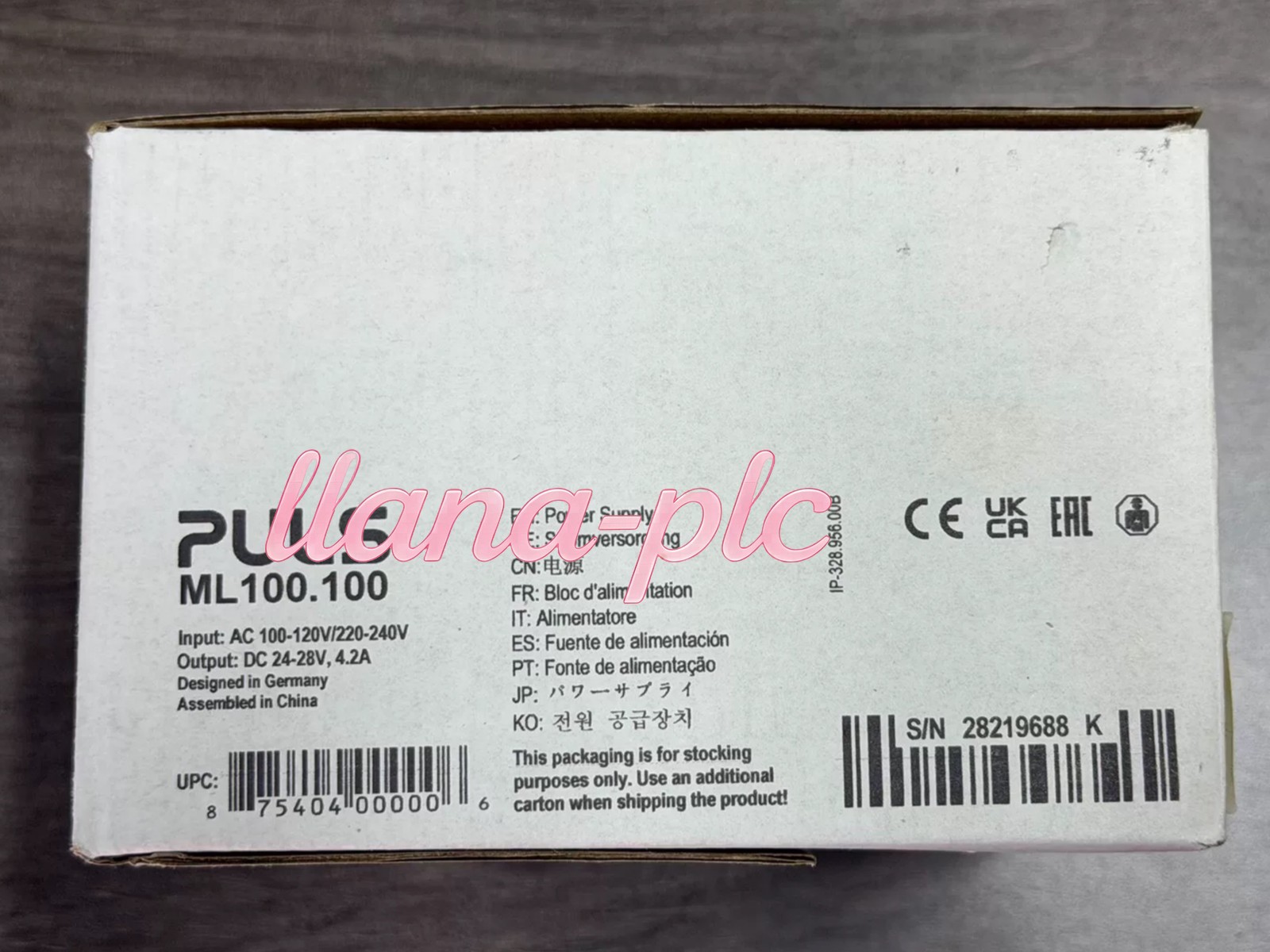 1PC Brand New PULS ML100-100 Power Supply Shipping DHL or FedEX