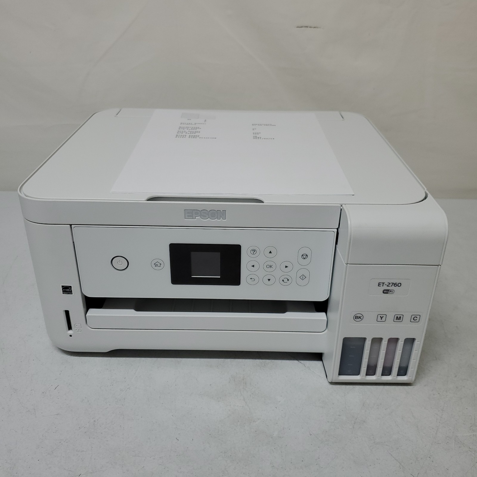 Epson ET-2760 Color Inkjet Printer 3K Pgs All-In-One Wi-Fi Duplex Copy Scan USB