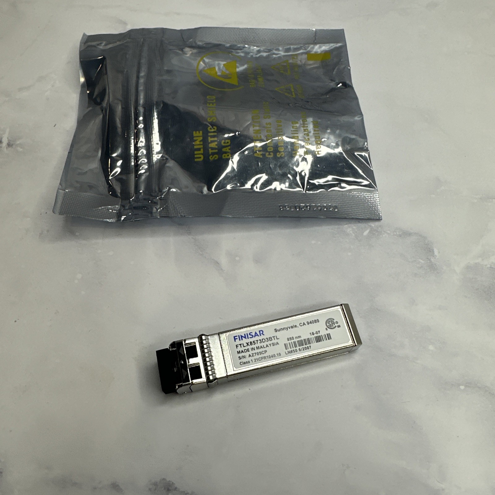 New Finisar FTLX8573D3BTL 10GBase-SR Multi-Mode Fiber SFP Transceiver Module
