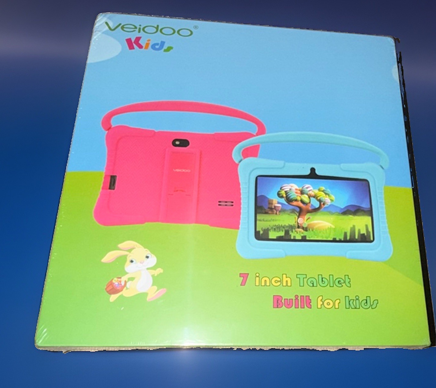 ~NEW~Veidoo Kids~7 " Android Tablet~PC~2GB RAM~32GB ROM~BLUE~*SEE PICS*