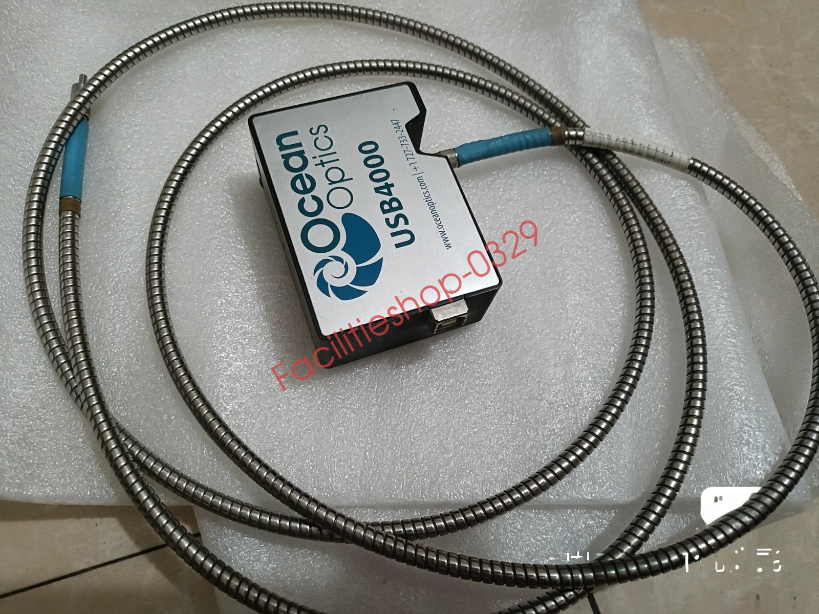 1PCS USED Ocean Optics USB4000 345.8-1047.9nm with optical fiber fast delivery