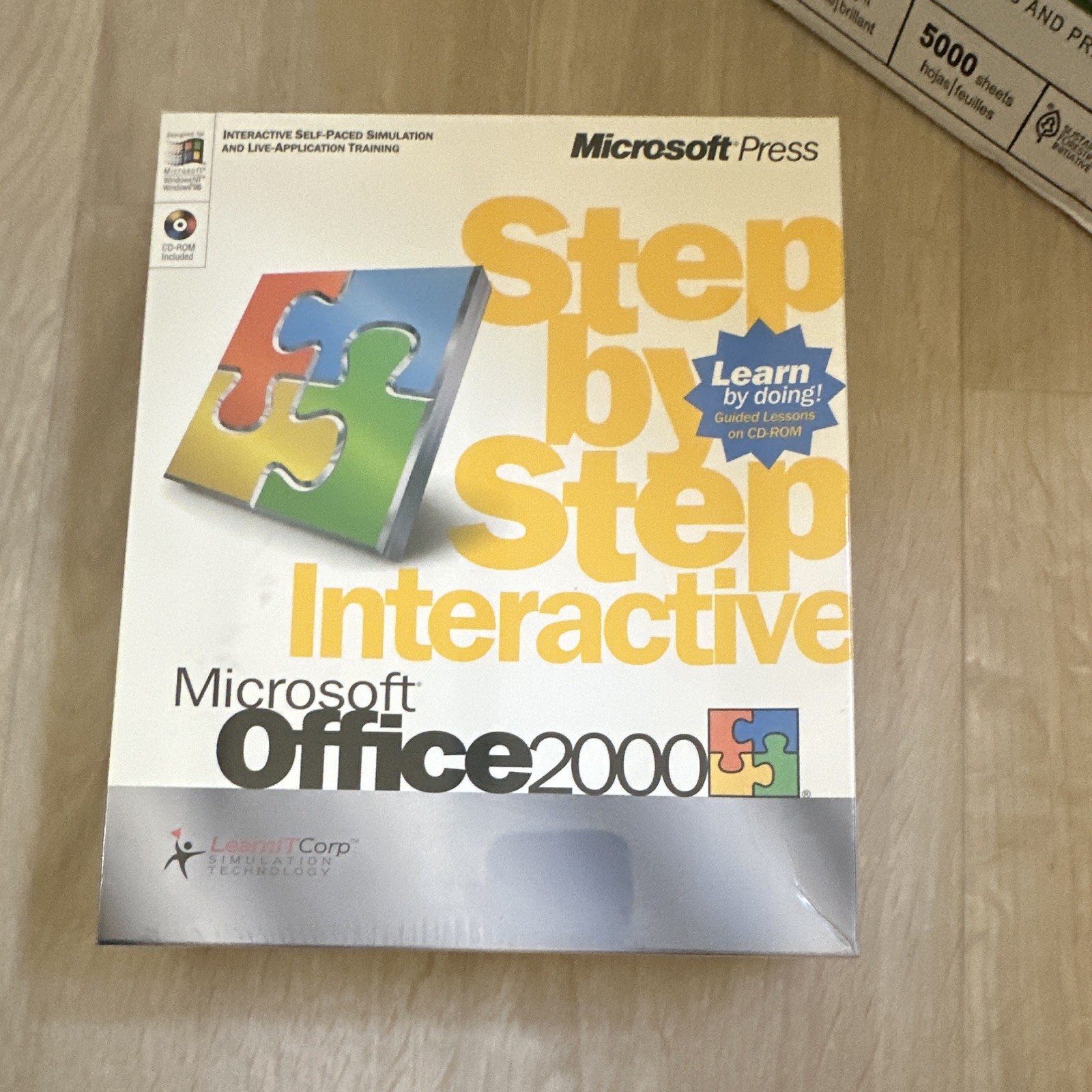 Microsoft Press Step by Step Microsoft Office 2000 Manual & CD, English