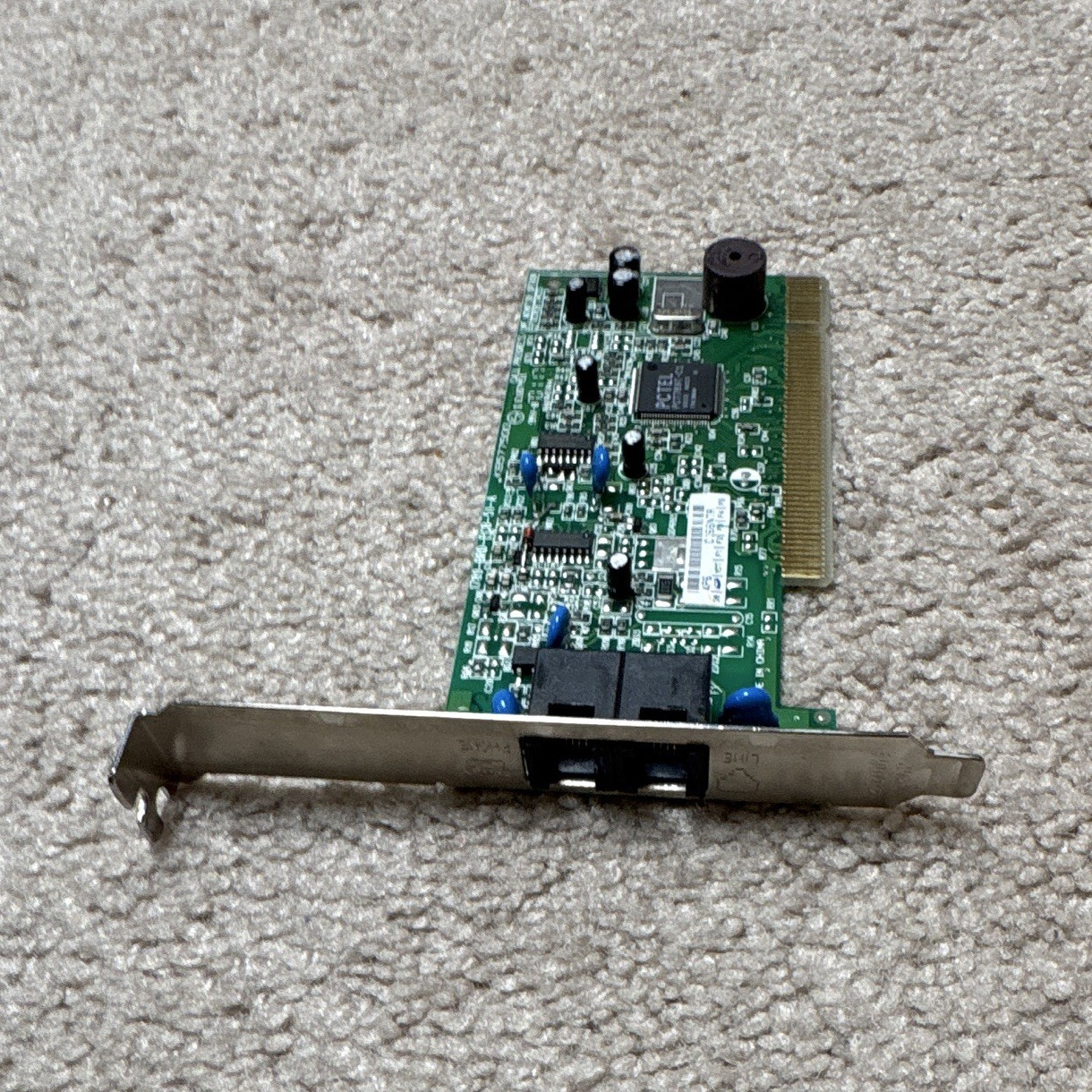 Compaq HSP56 Micro-Modem 56K PCI Dial-Up Modem Card V.92 Dual RJ-11
