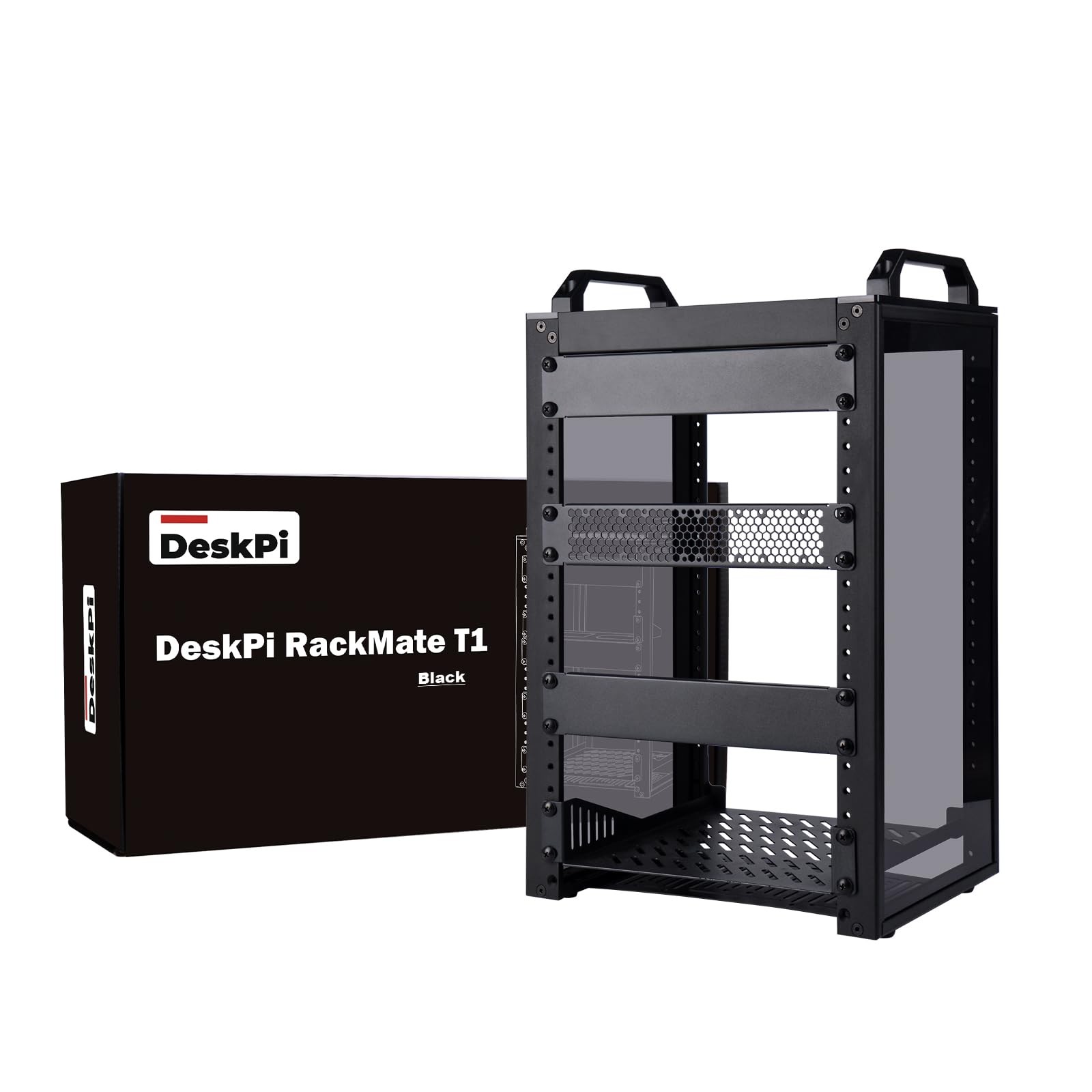 GeeekPi 8U Network Rack 10in Mini Server Rack 7.87in Depth