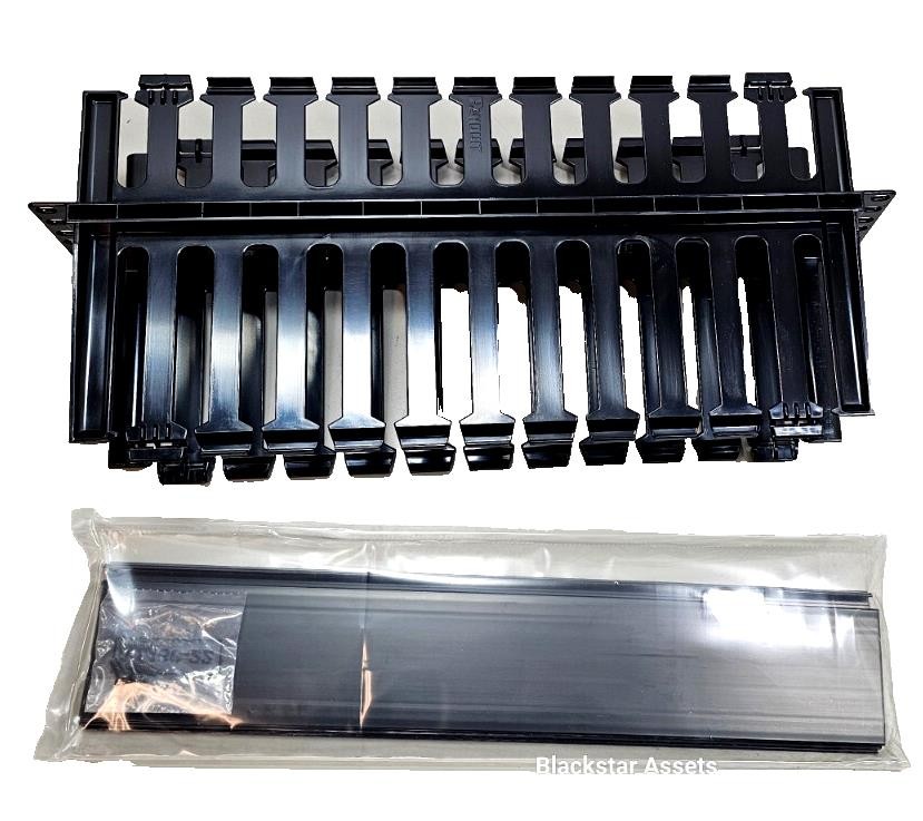 New Panduit Patchlink WMP1E Horizontal Cable Manager 19" Front & Rear 2RU
