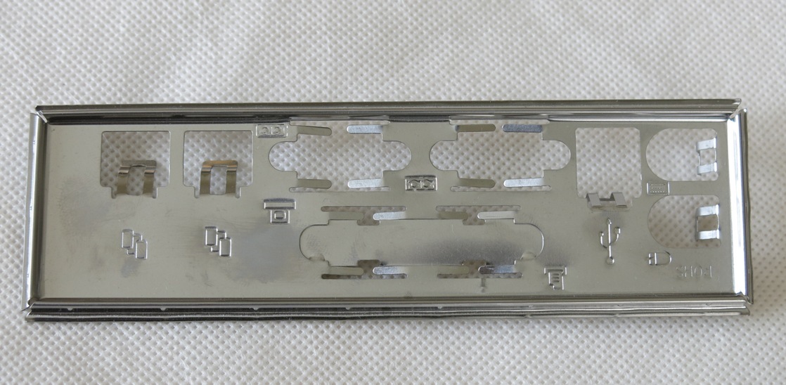 SUPERMICRO MOTHERBOARD I/O SHIELD BACKPLATE MCP-260-00027-ON FOR X7 X8 X9 X7SPA