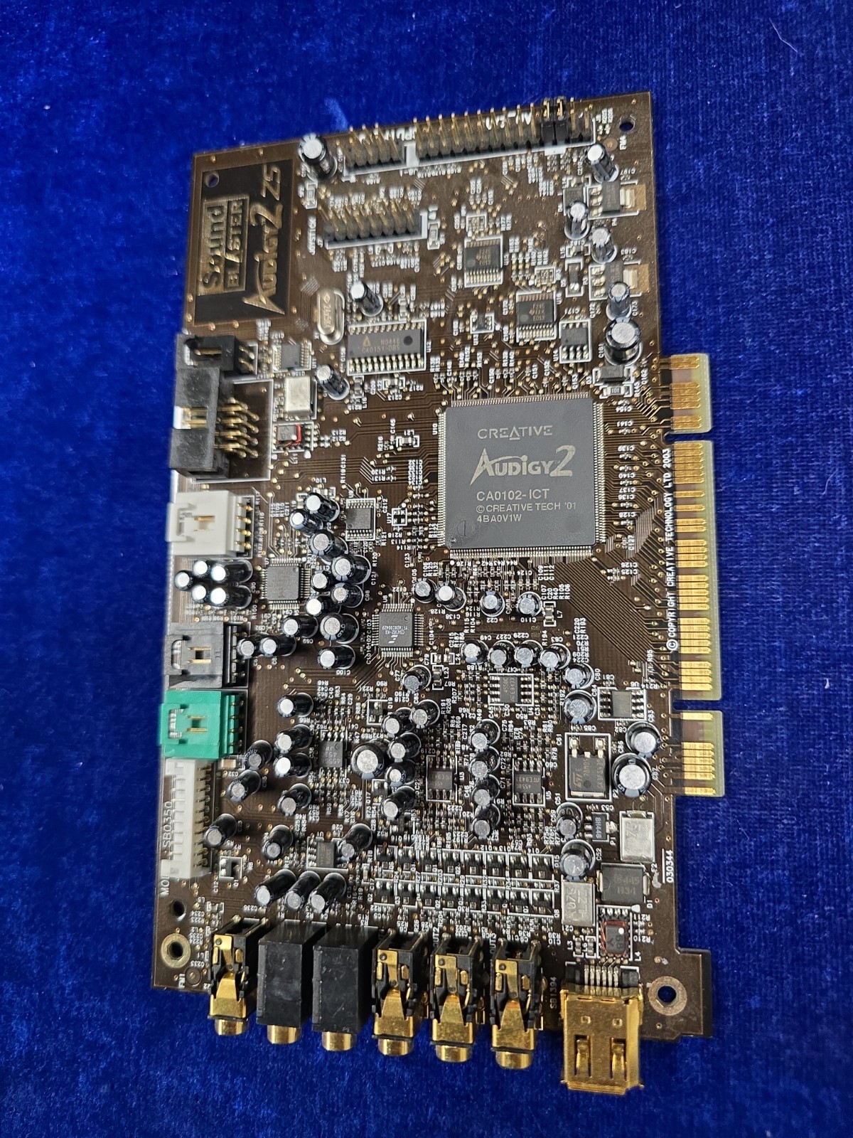 SB0350 Creative Labs Sound Blaster Audigy 2 ZS PCI 7.1 Sound Card