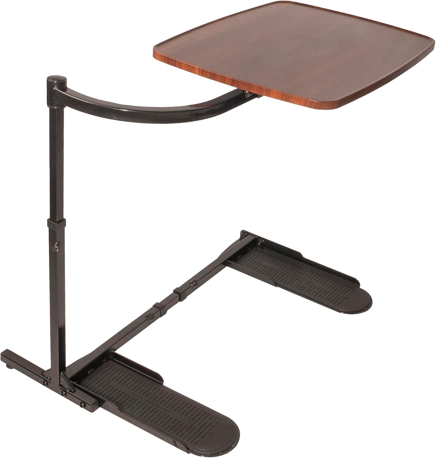 Stander Walnut Adjustable Swivel Laptop Table