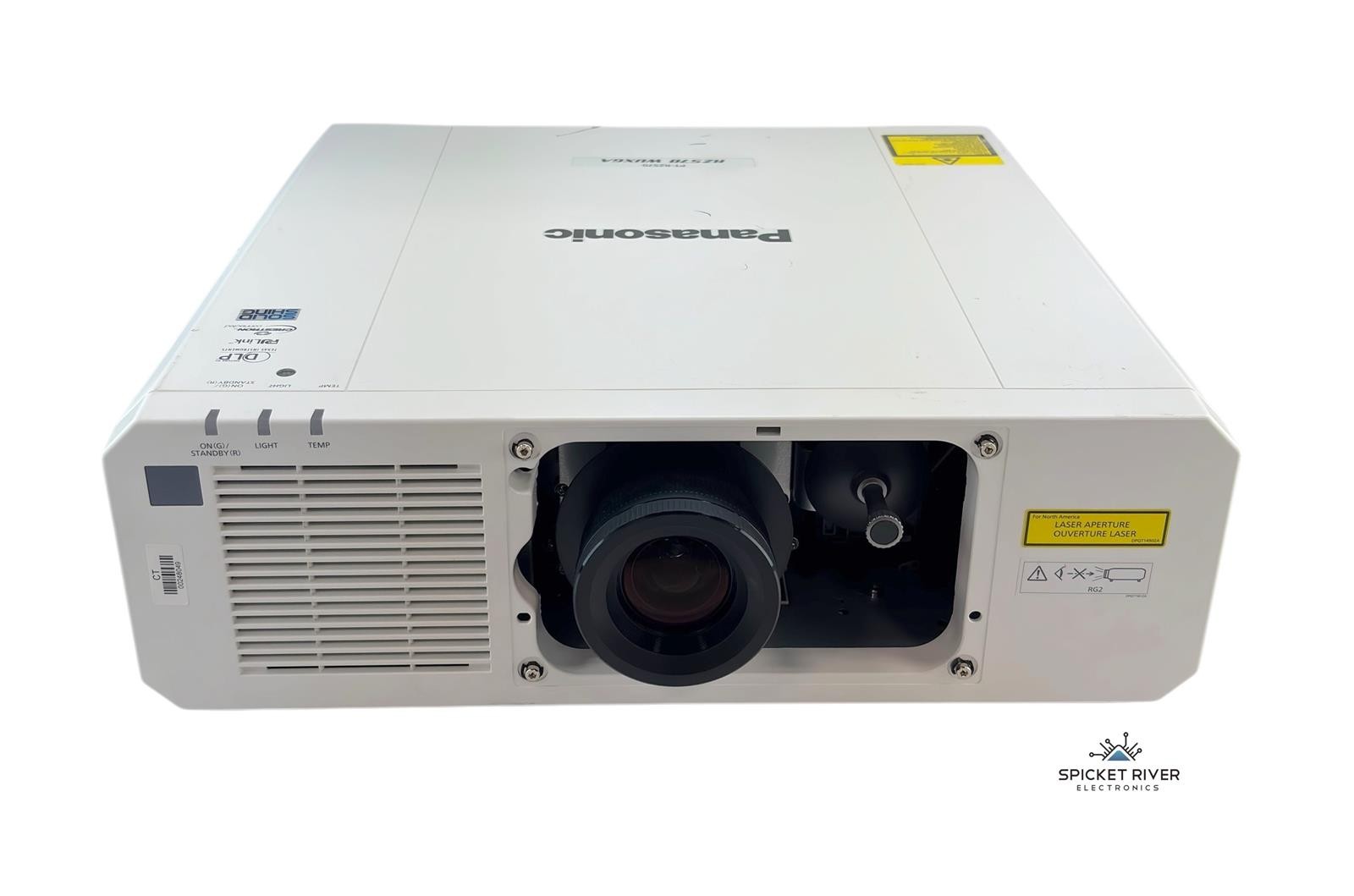 Panasonic PT-RZ570W WUXGA 1920x1200 5400 Lumen DLP Laser Projector 4899Hrs READ