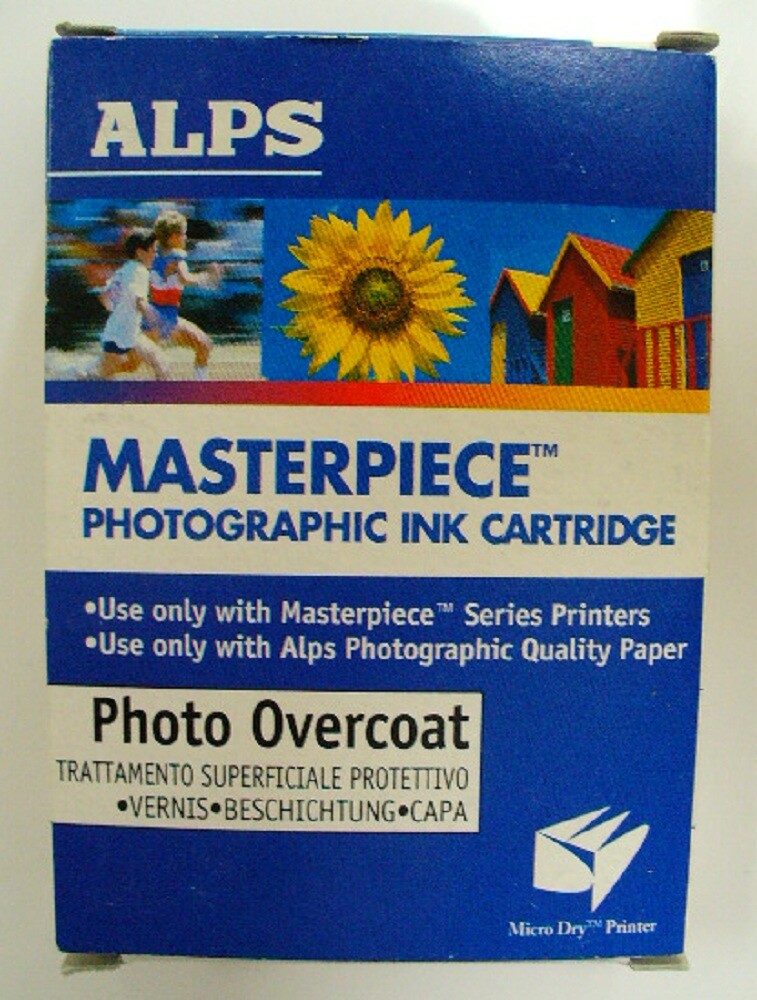 ALPS  PHOTO OVERCOAT INK - For MD-1300 & MD-5000 - Use with Alps Photo Paper