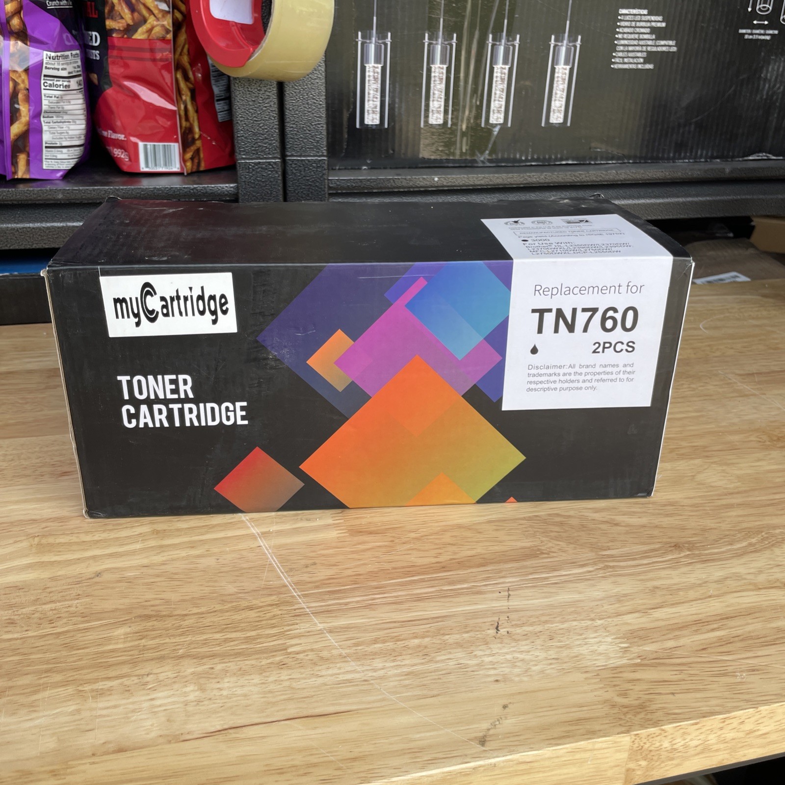 myCartridge Toner Cartridge Replacement for Brother TN760 TN-760