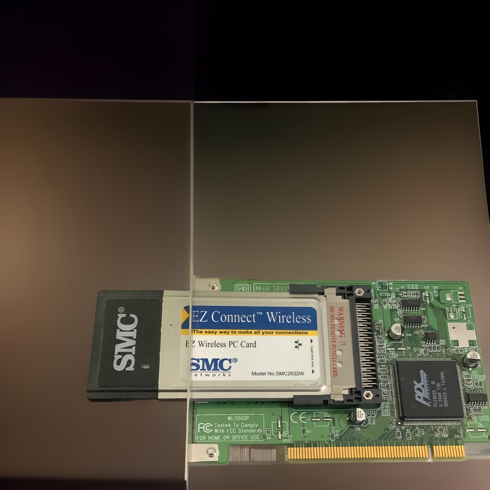 SMC EZ Conneecr Wireless PC Card No. SMC2632W  Wireless LAN PCI Card