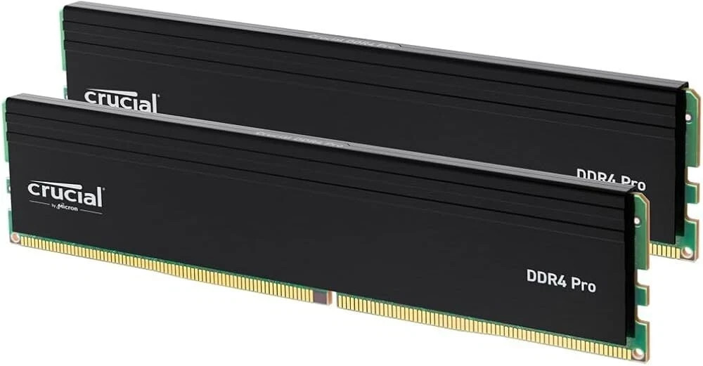Crucial Pro 64GB 32GBx2 DDR4 RAM 3200 MHz CP32G4DFRA32A.M16FF - 1yr Warranty