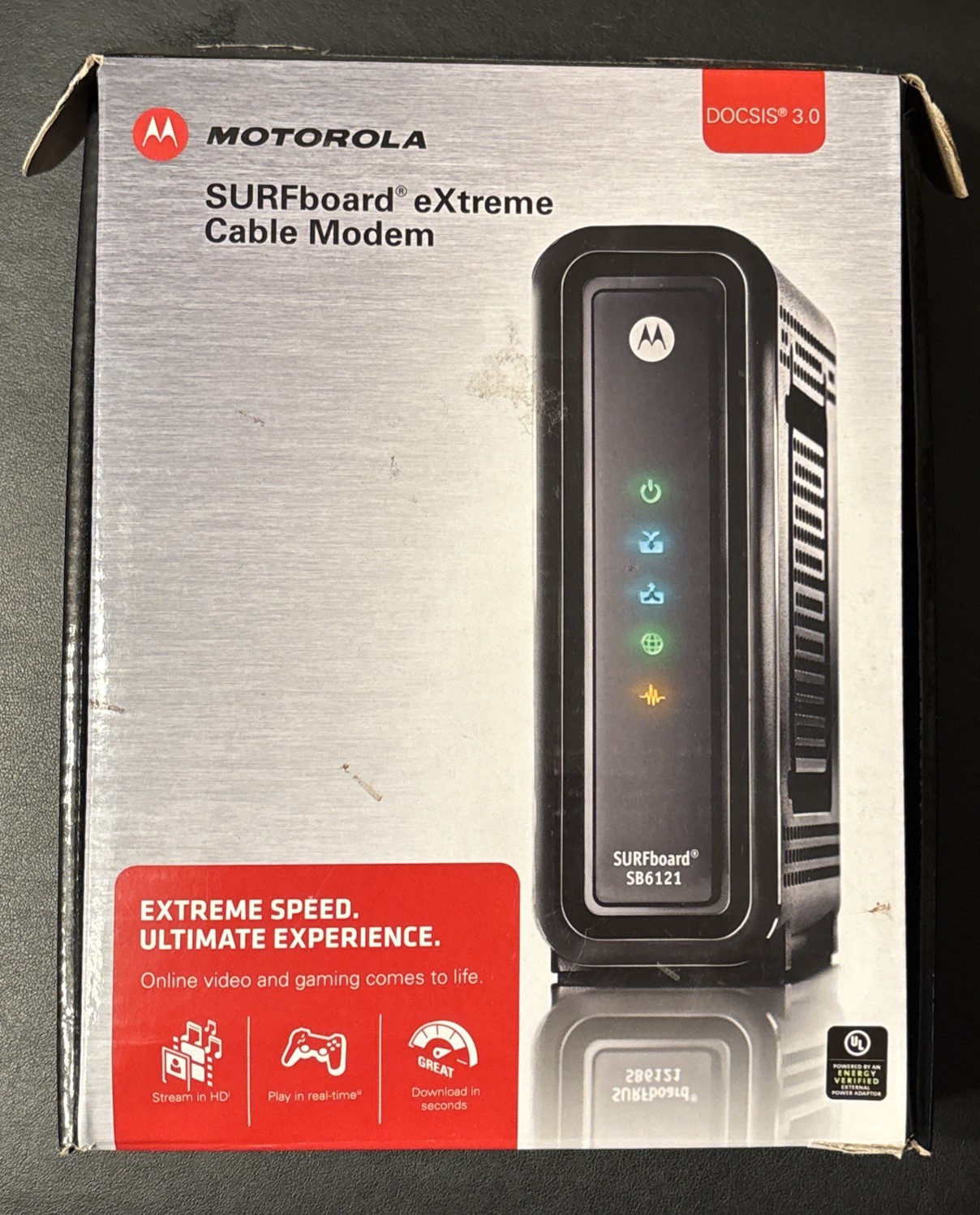 Brand New Motorola SB6121 SURFboard eXtreme DOCSIS 3.0 Cable Modem