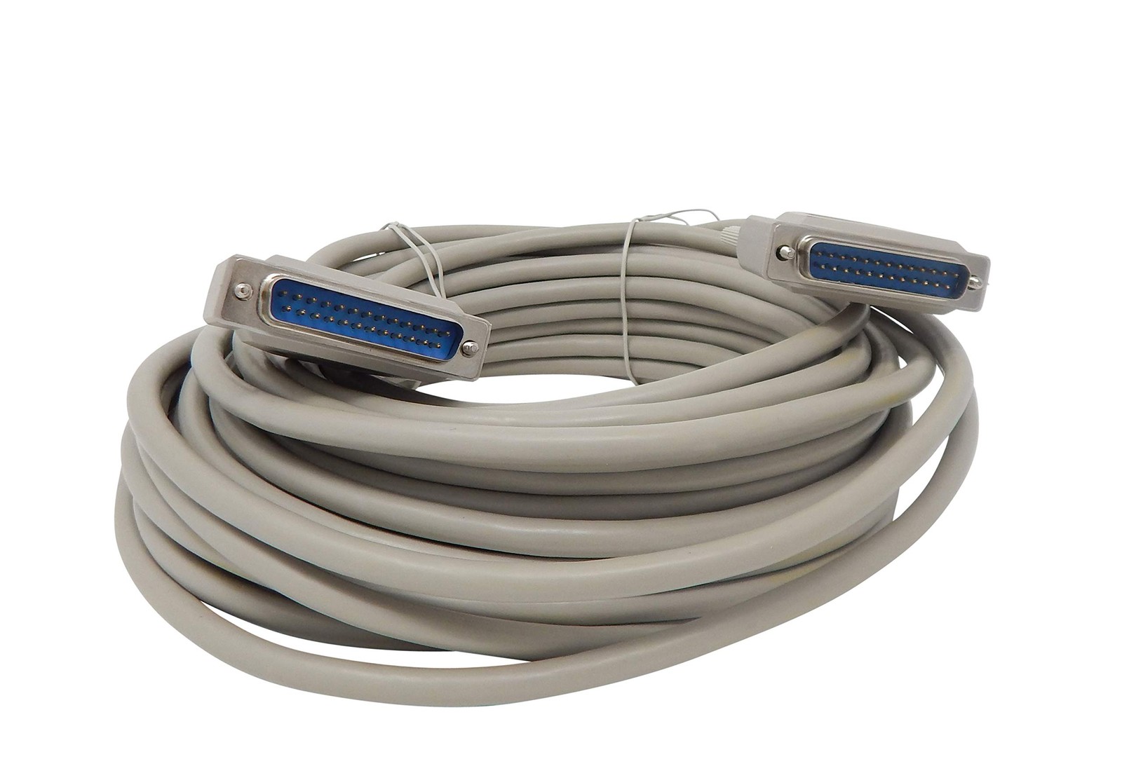 50 Foot DB25 25 Pin Serial Port Male/Male RS232 050 Ft