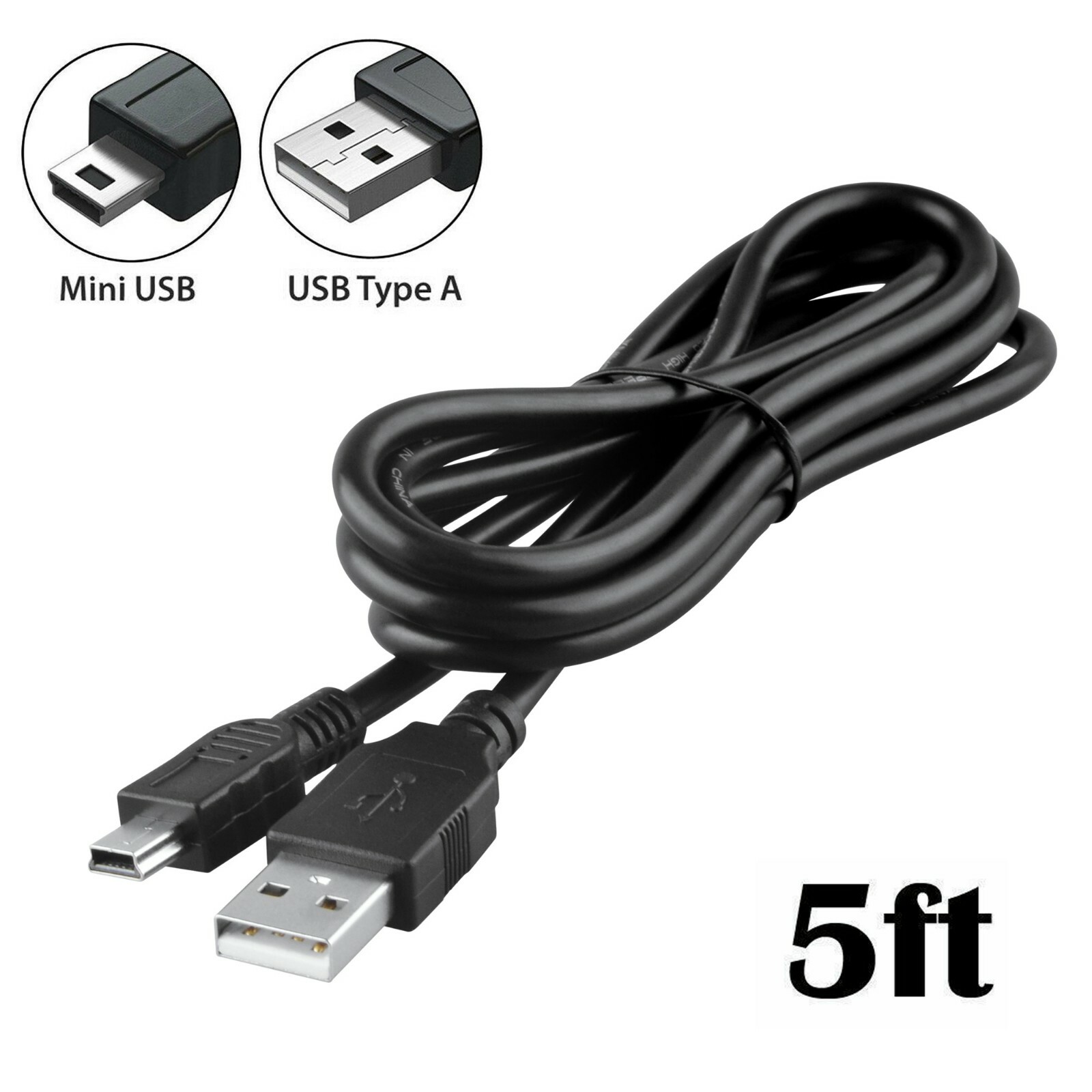 Fite ON 5ft USB Cable Cord for PC3 PCIII PCV PC5 Power Commander 3 and 5