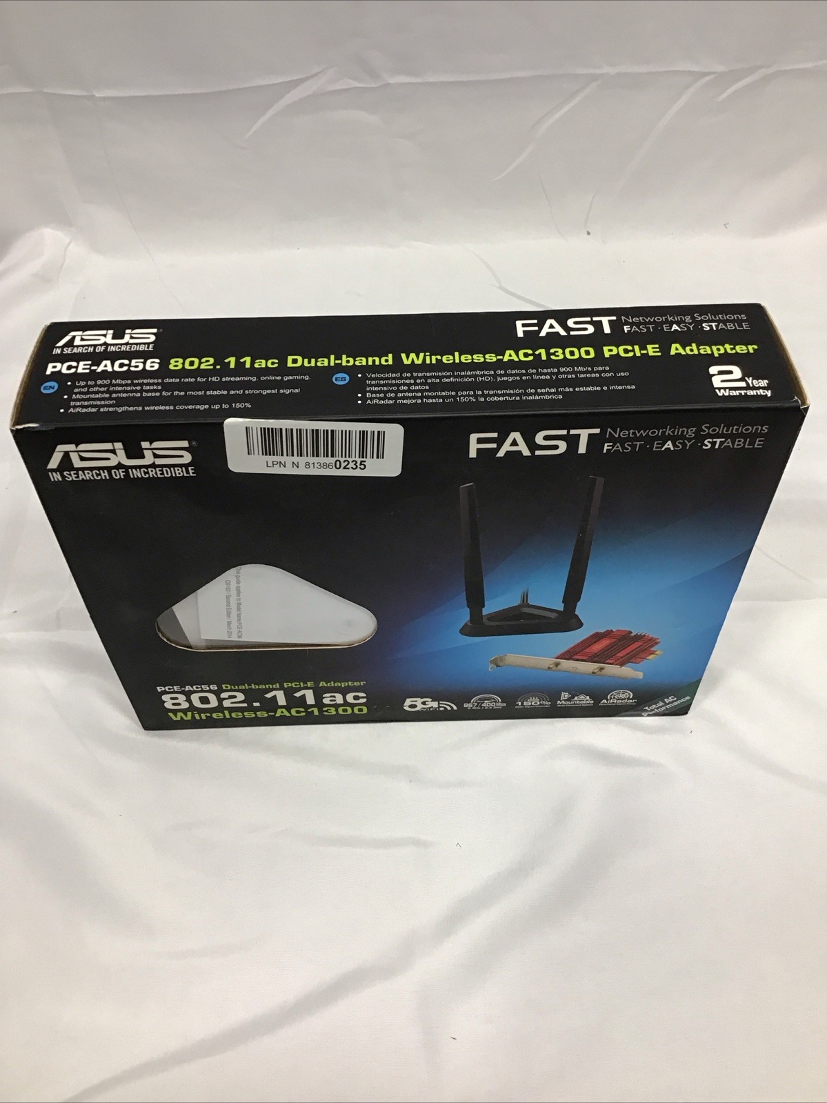 ASUS PCEAC56 1300Mbps WiFi Adapter