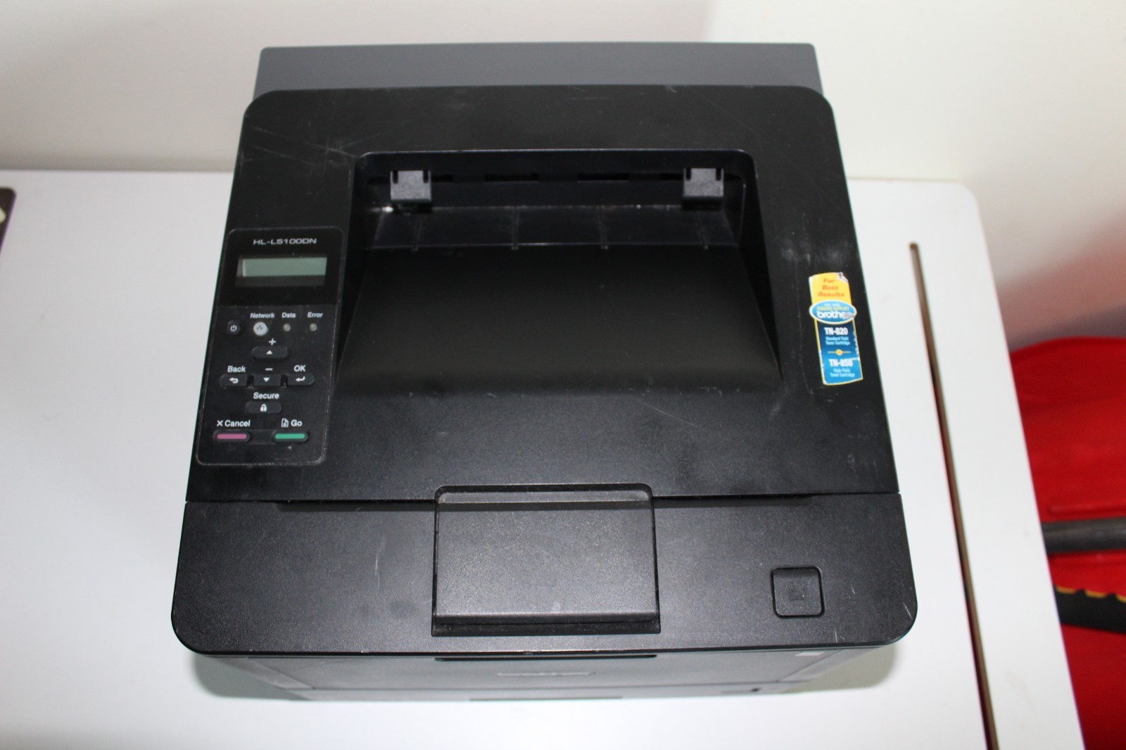 Brother Monochrome Laser Printer, HL-L5100DN, Duplex  Print Ethernet 256MB