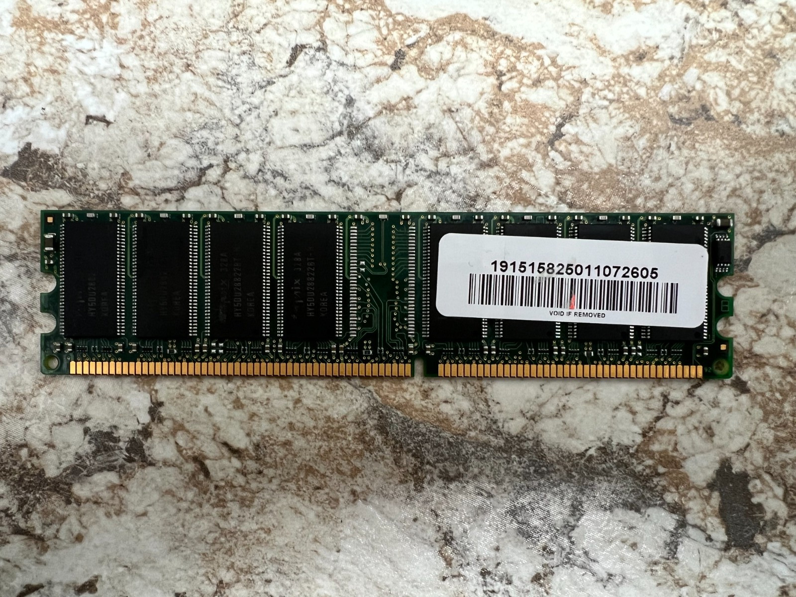 NEW 128MB DDR SDRAM Memory PC2100 DDR-266 CL2.5 Hynix (New Old Stock, NOS)