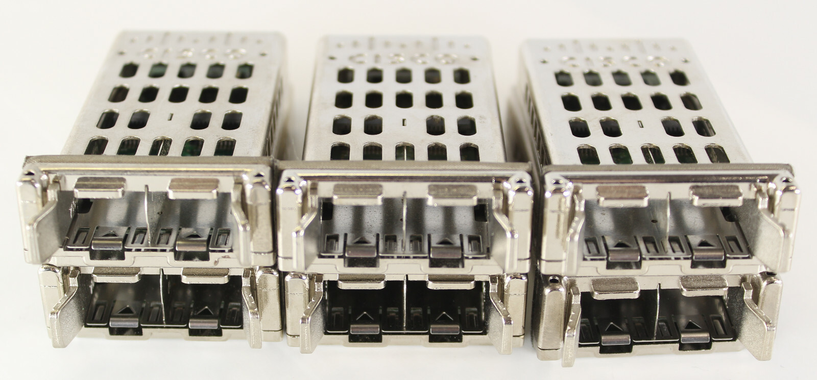 Lot of 6 Cisco CVR-X2-SFP V02 TwinGig Converter Module COUIAF9CAB