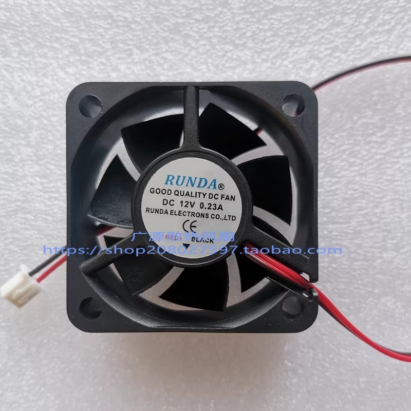 1PCS RUNDA RS5020B12VH-A DC12V 0.22A 5cm 5020 Cooling Fan