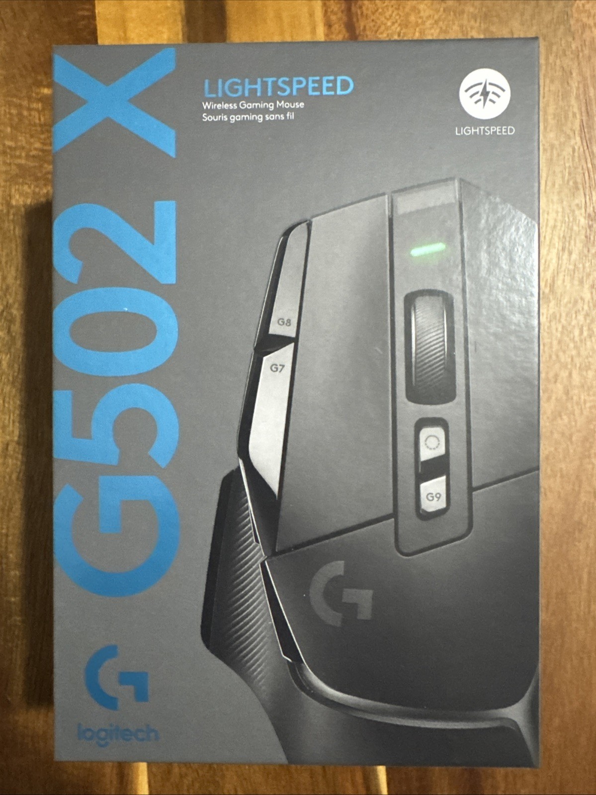 Logitech G G502 X LIGHTSPEED Wireless Gaming Mouse Black 910-006178 New Sealed