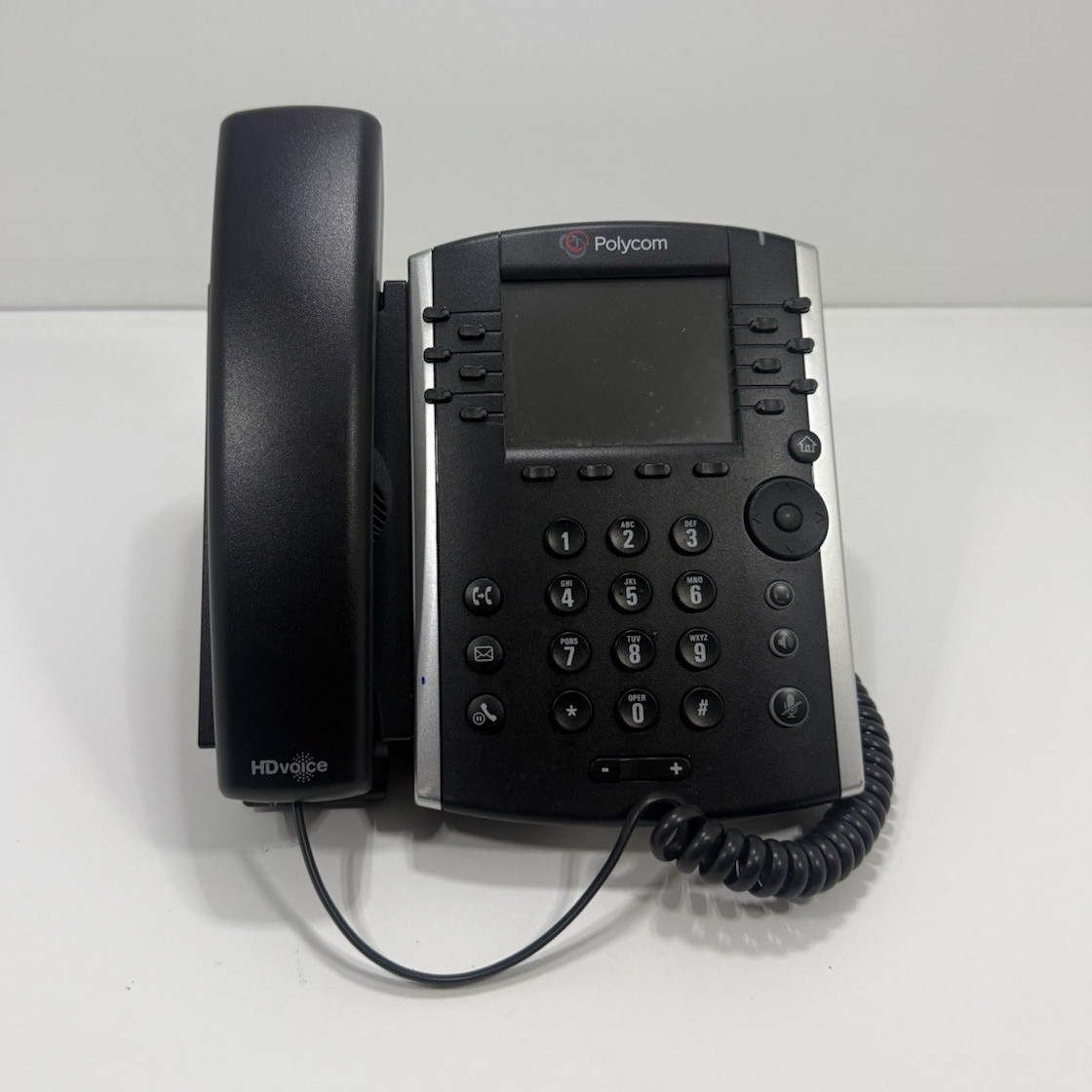 Polycom VVX 411 12-Line IP Phone HD Voice Speakerphone Black 2201-48450-001