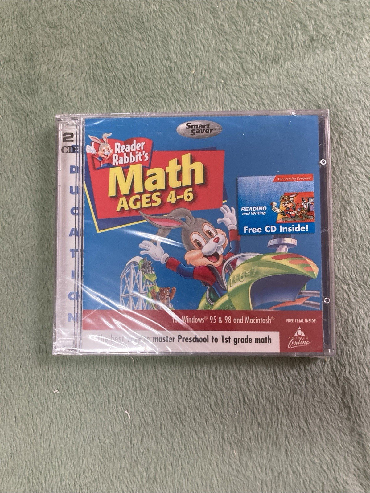 The Learning Company Reader Rabbit Math & Kindergarten CD-ROM