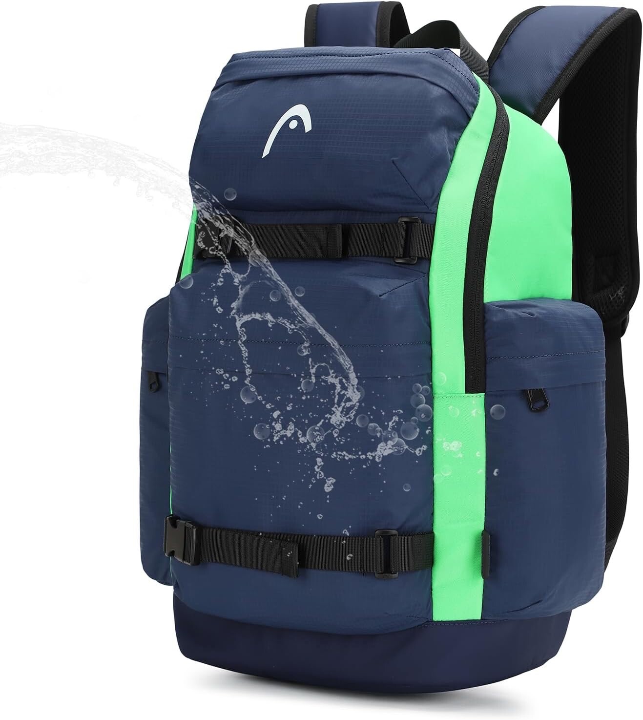 HEAD Travel Laptop Backpack Fits 15.6 Inch Notebook, Sport Durable Casual