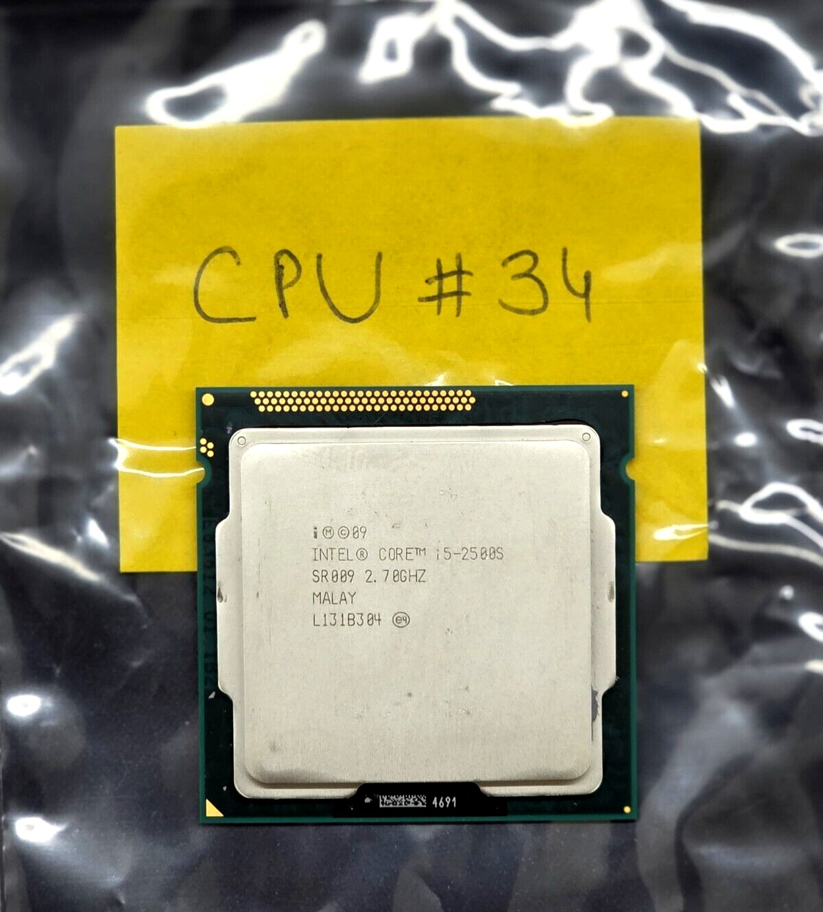 2.7 Ghz 2nd Gen Intel Core i5-2500S Quad-Core Processor SR009 Socket LGA1155 #34