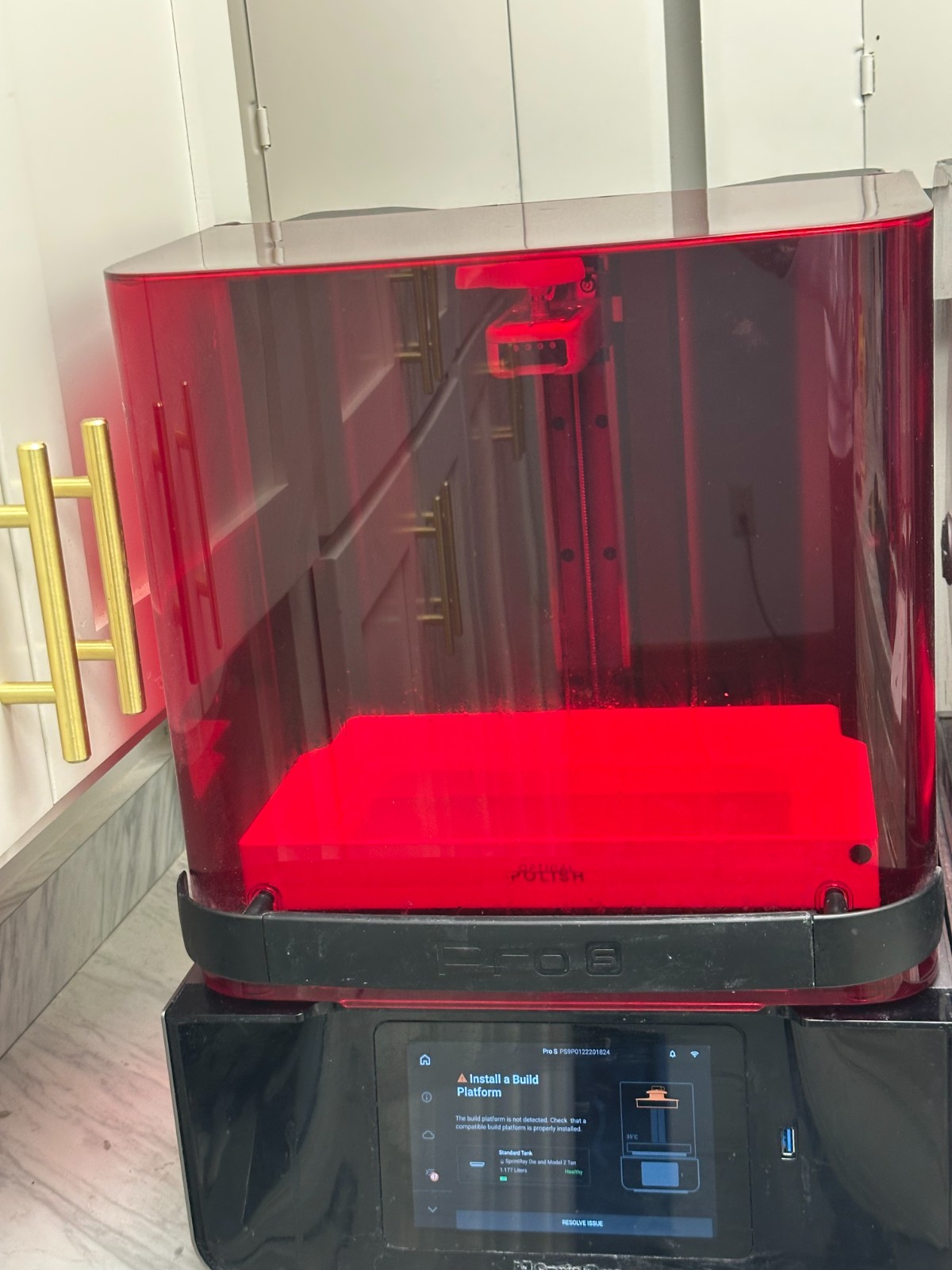 Sprintray Pro 95S printer with Pro2 curing unit